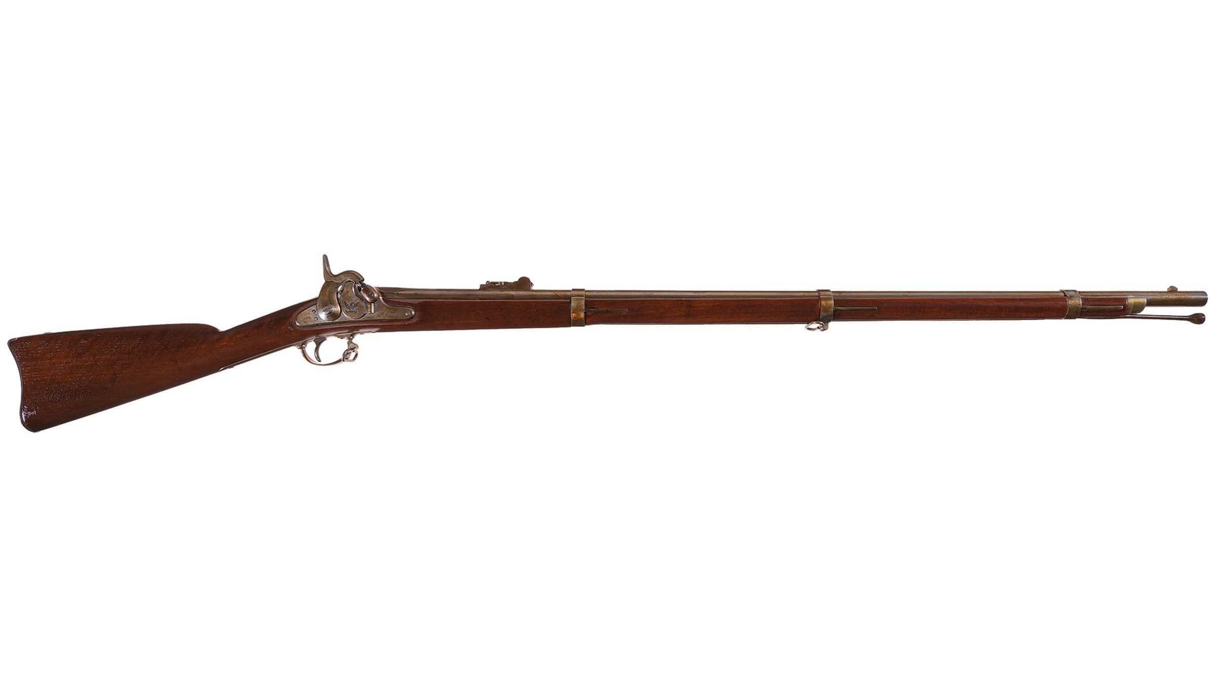 1858 Dated U.S. Springfield Model 1855 Percussion Rifle-Musket 