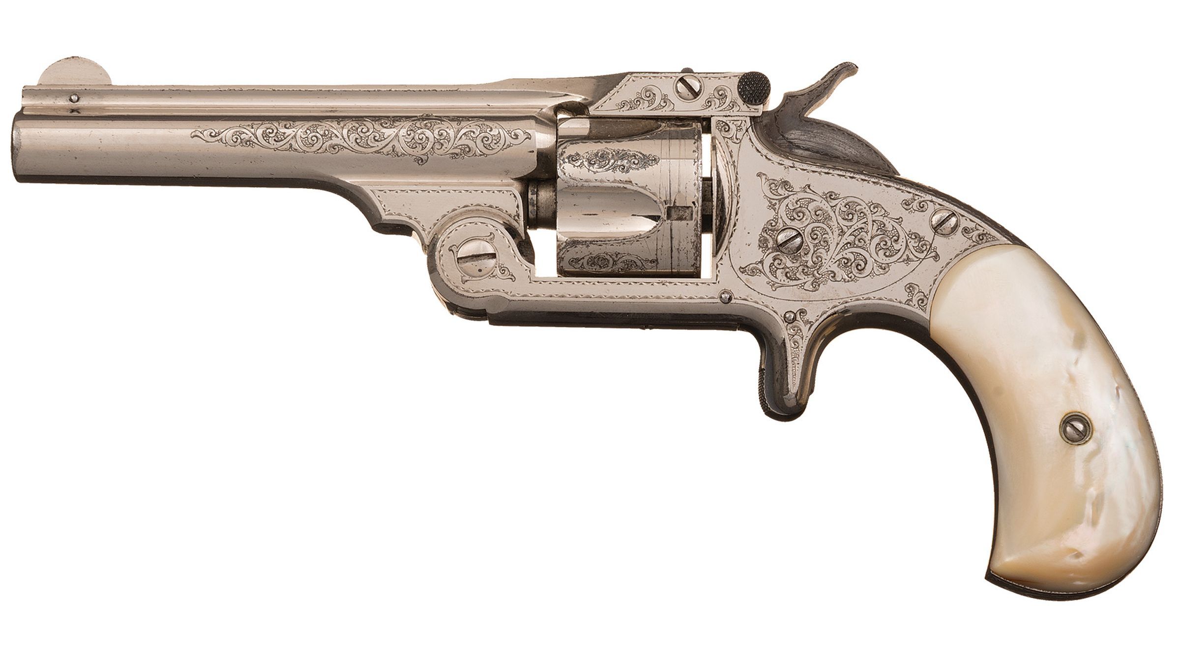 SMG刻印有　THE JOHN WAYNE REVOLVER モデルガン Original U.S. Civil War Smith & Wesson Model 2 Army Revolver