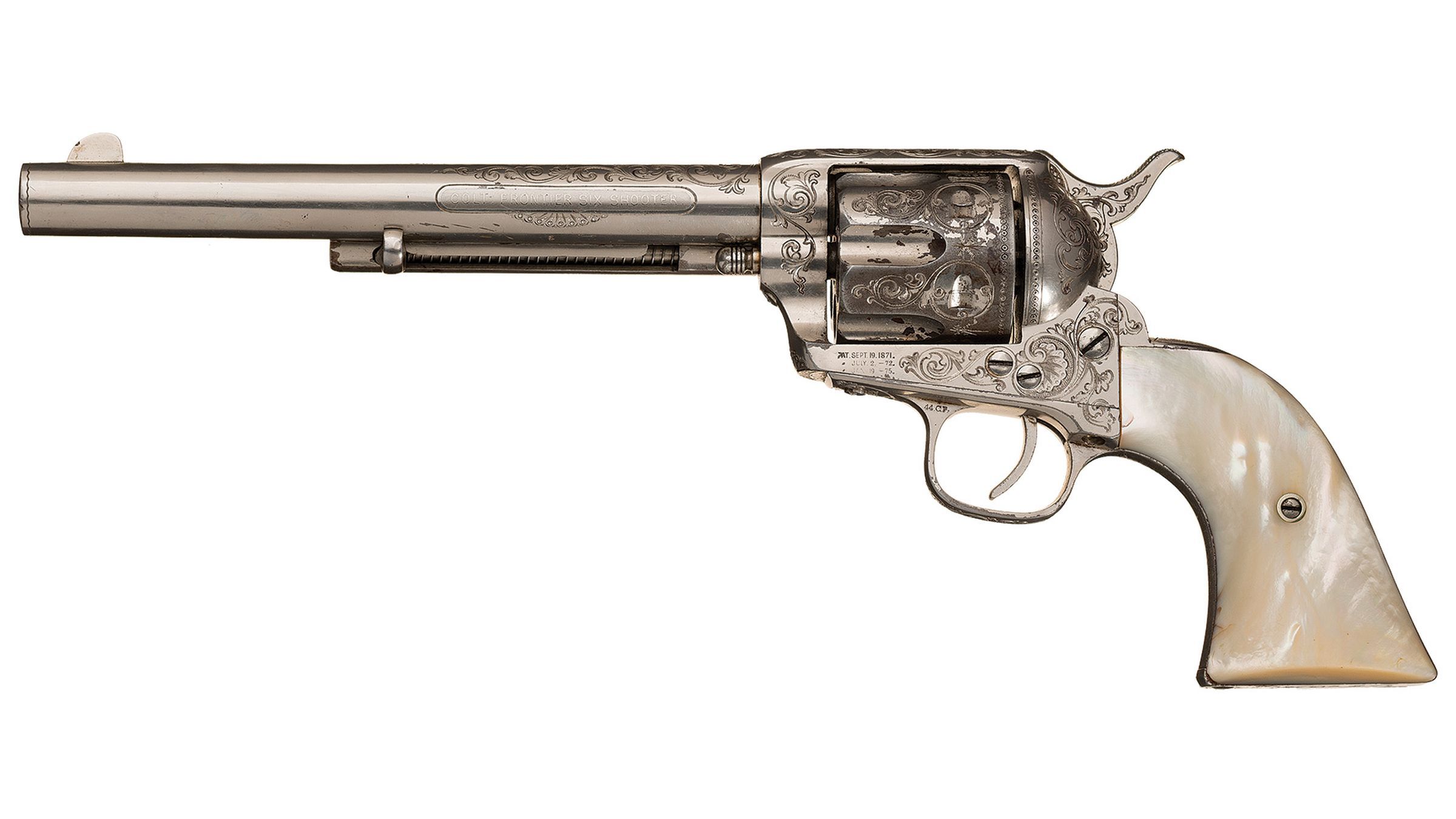 Factory Engraved Antique Colt SAA | Rock Island Auction