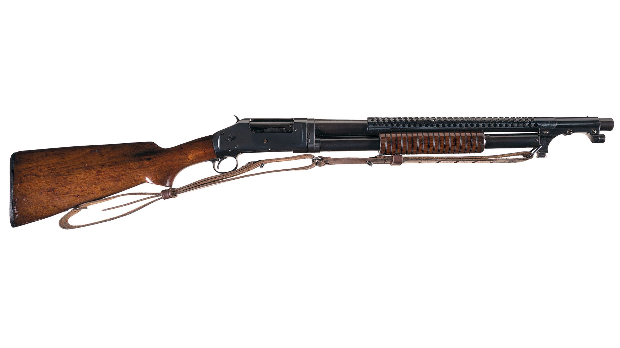 WW II U.S. Winchester Model 97 Slide Action Trench Shotgun | Rock