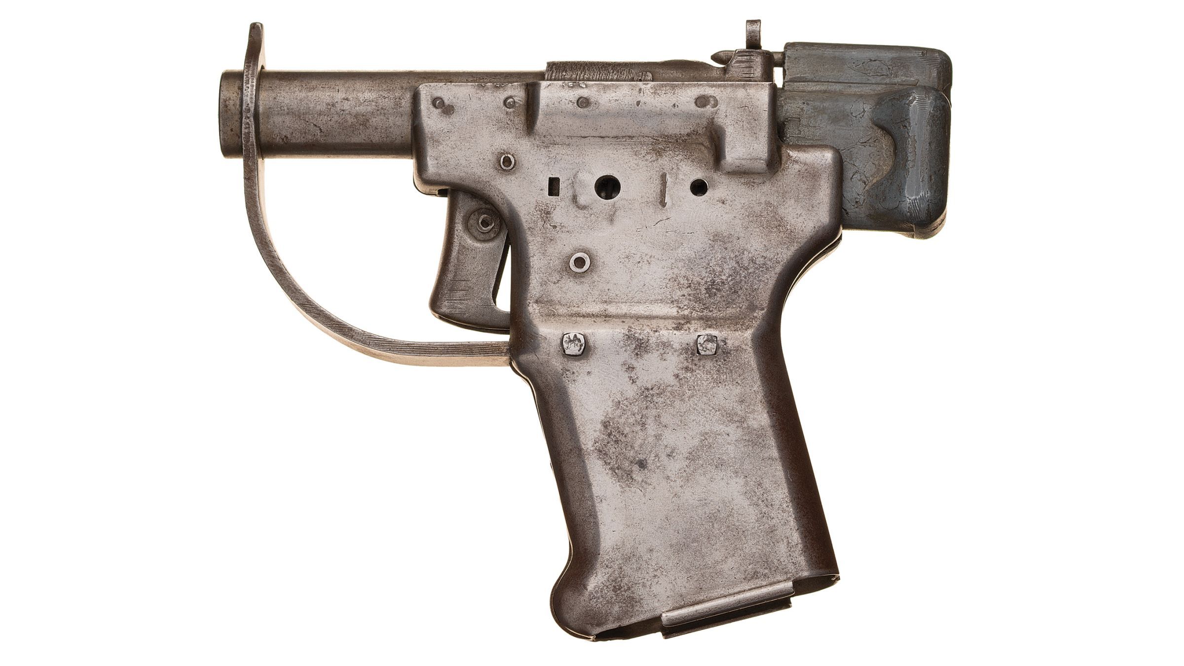 Однозарядный пистолет 45 калибра