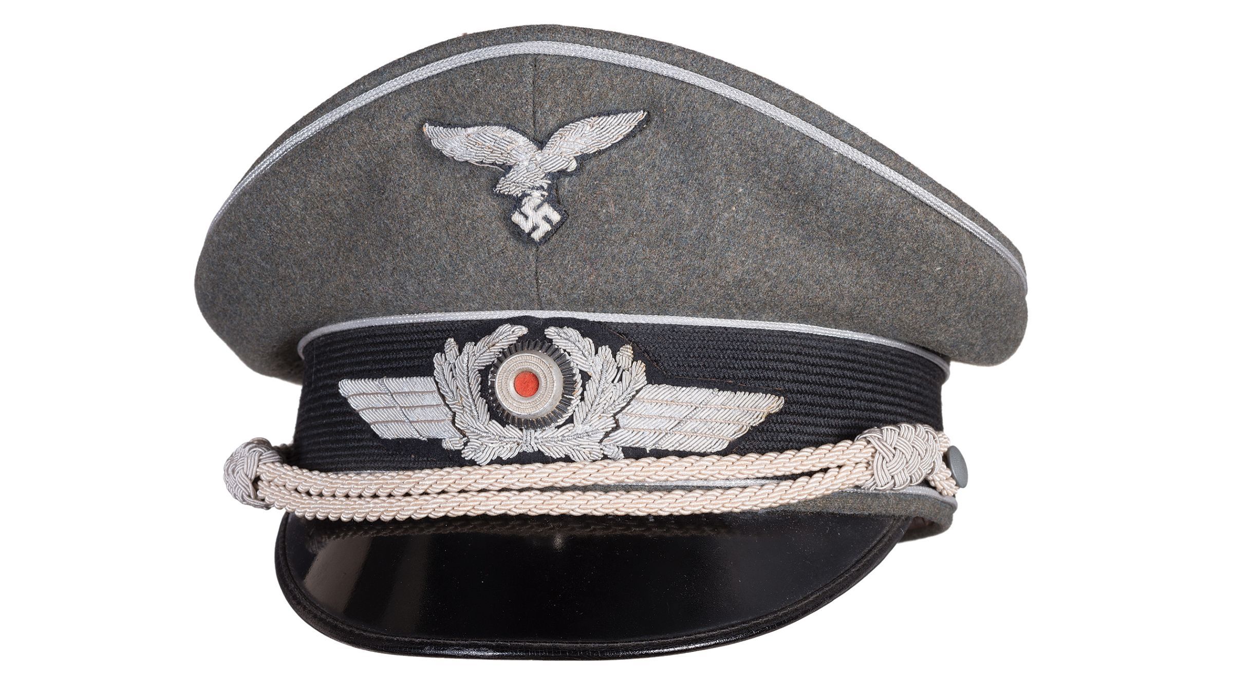 Luftwaffe Officer's Visor Cap | Rock Island Auction