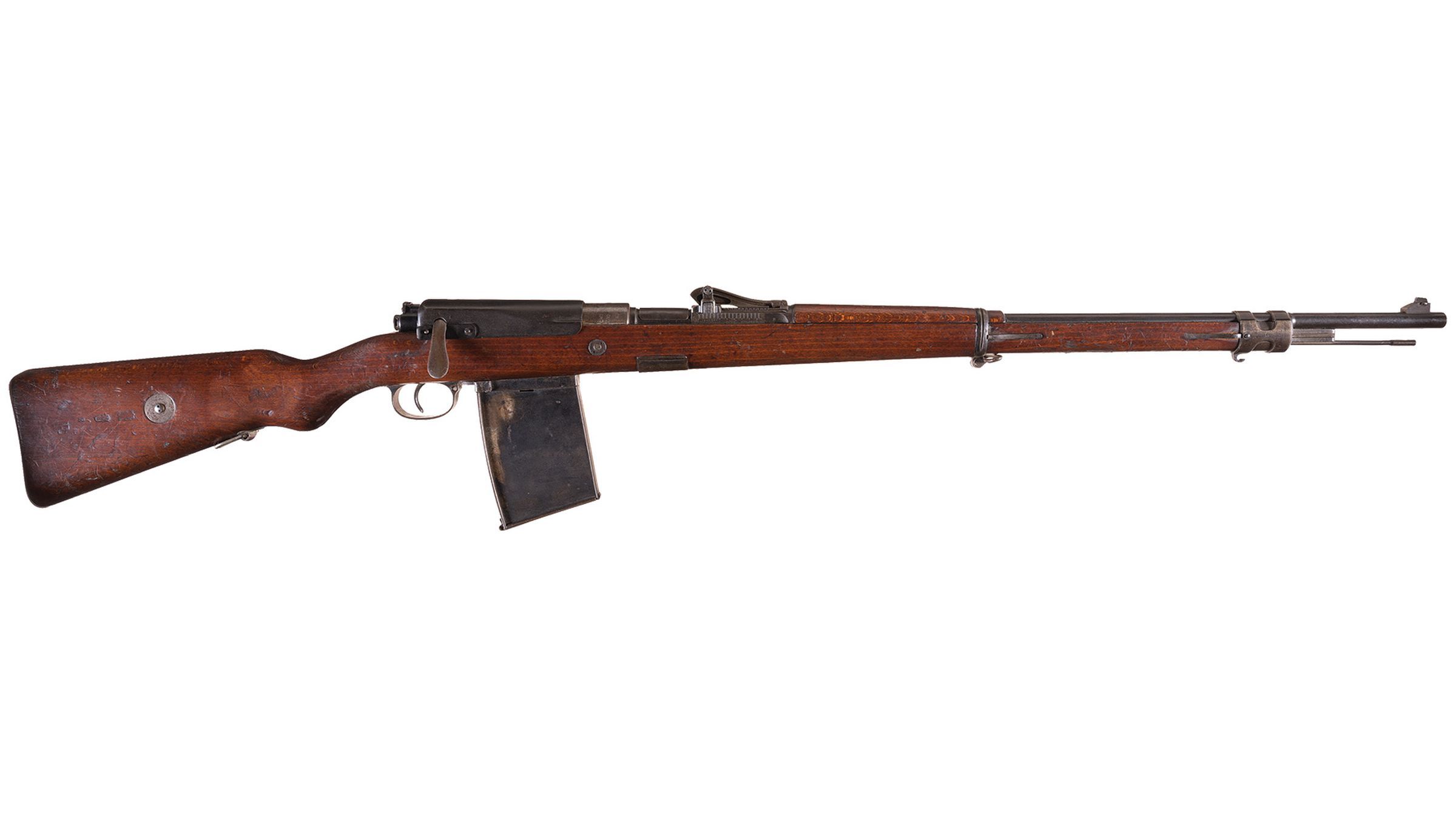 Spandau Gew98 Rifle w/Dust Cover, Extended Magazine | Rock