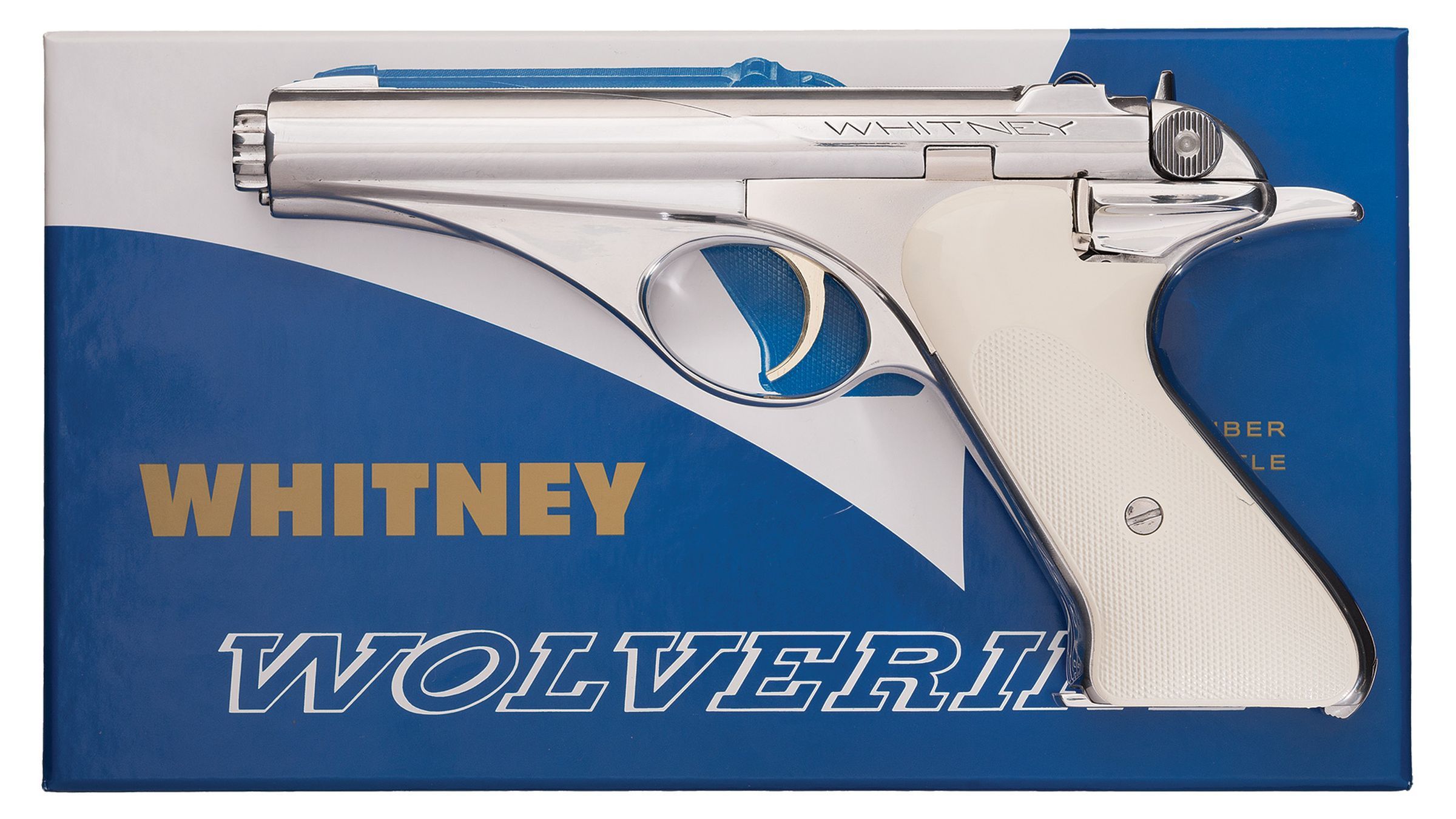 Whitney Wolverine Semi Automatic Pistol With Box Rock Island Auction 0306