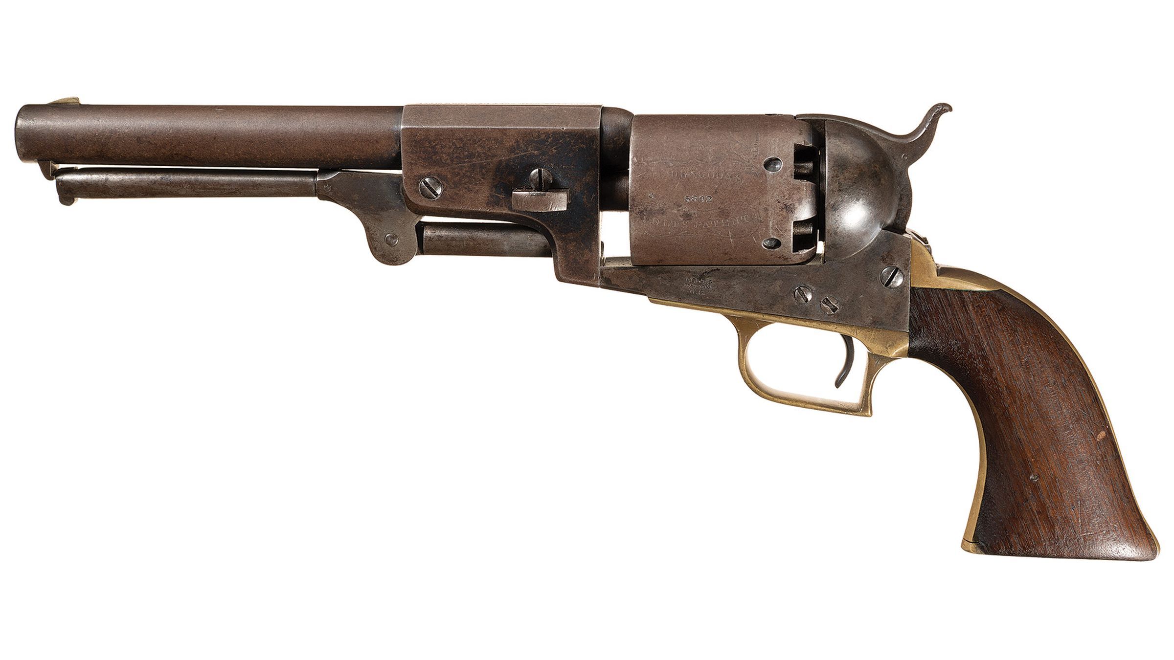 U.S. Colt First Model Dragoon Percussion Revolver | Rock Island Auction