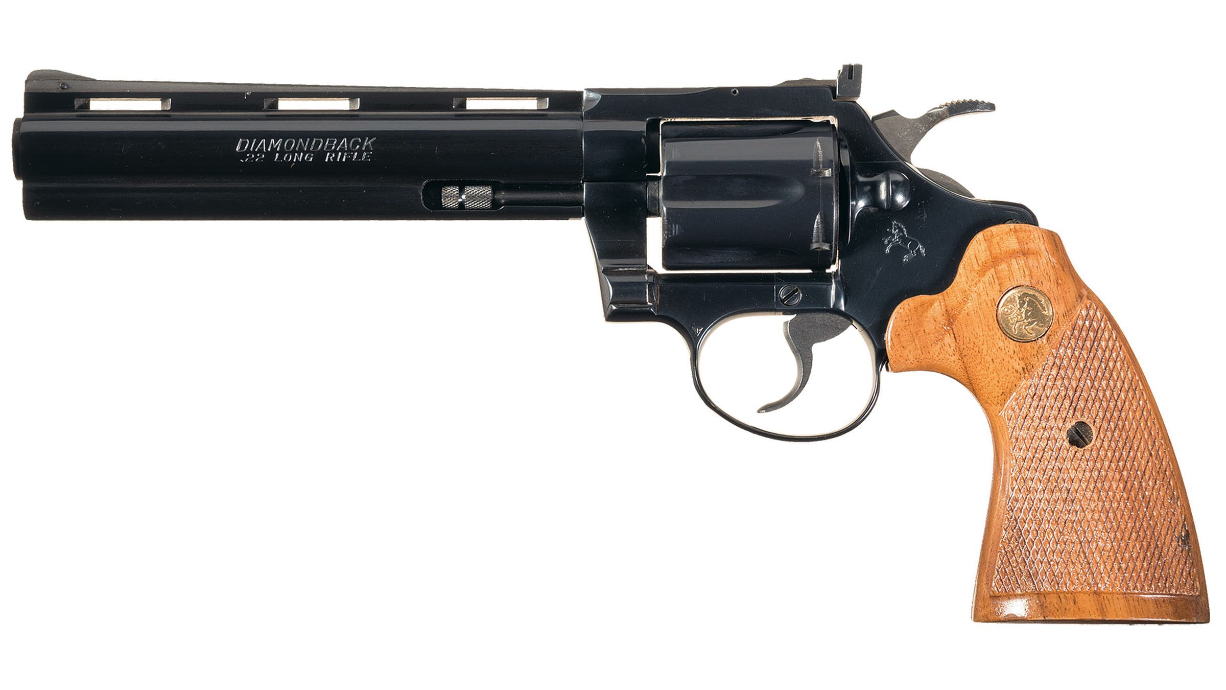 Colt Diamondback Revolver.