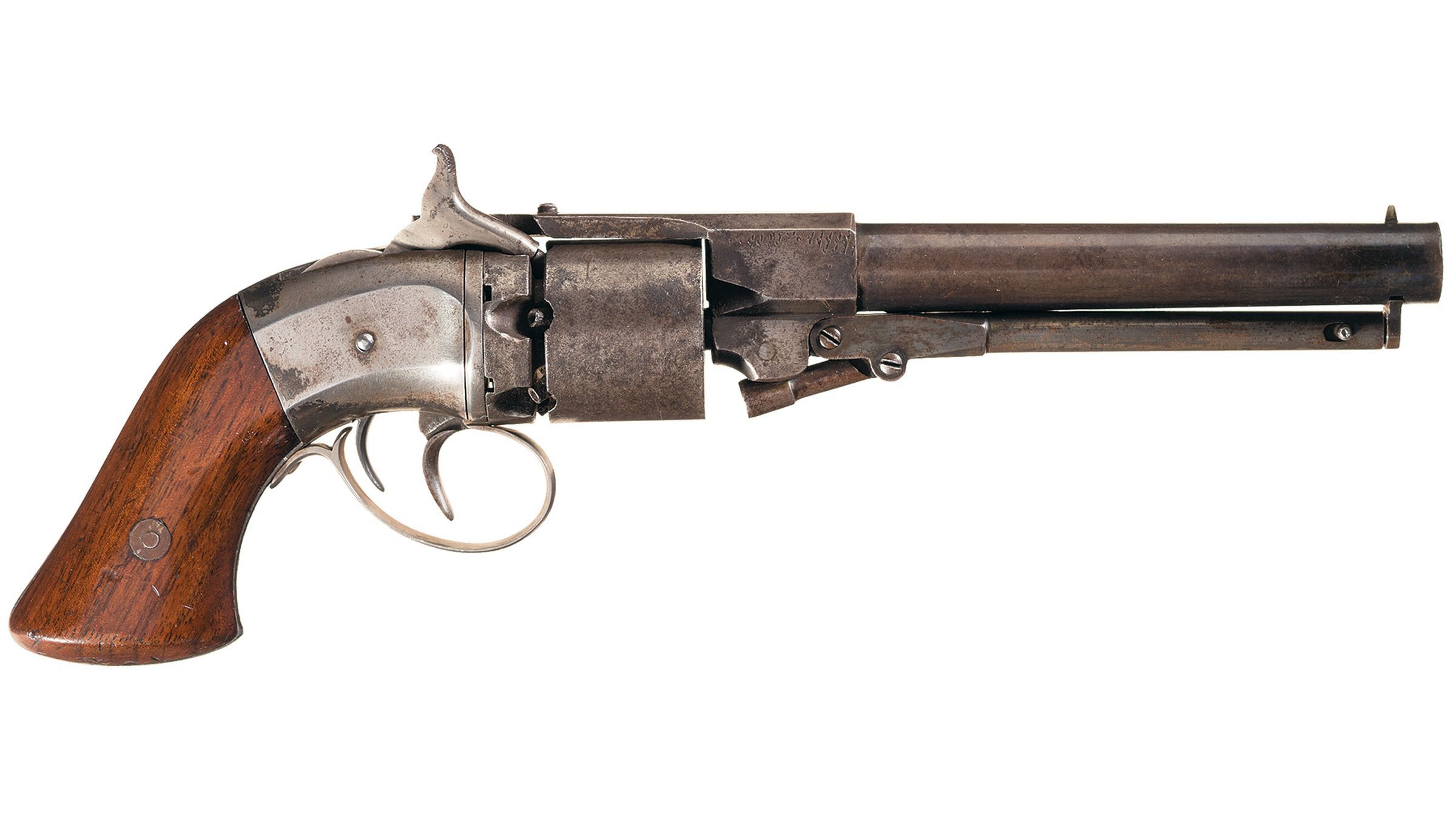 Old Springfield Revolver Springfield Arms Co. Double Trigger Navy Model Revolver | Rock Island ...