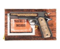 Tokyo Marui Colt Government Mark IV Series 70 Nickel Finish