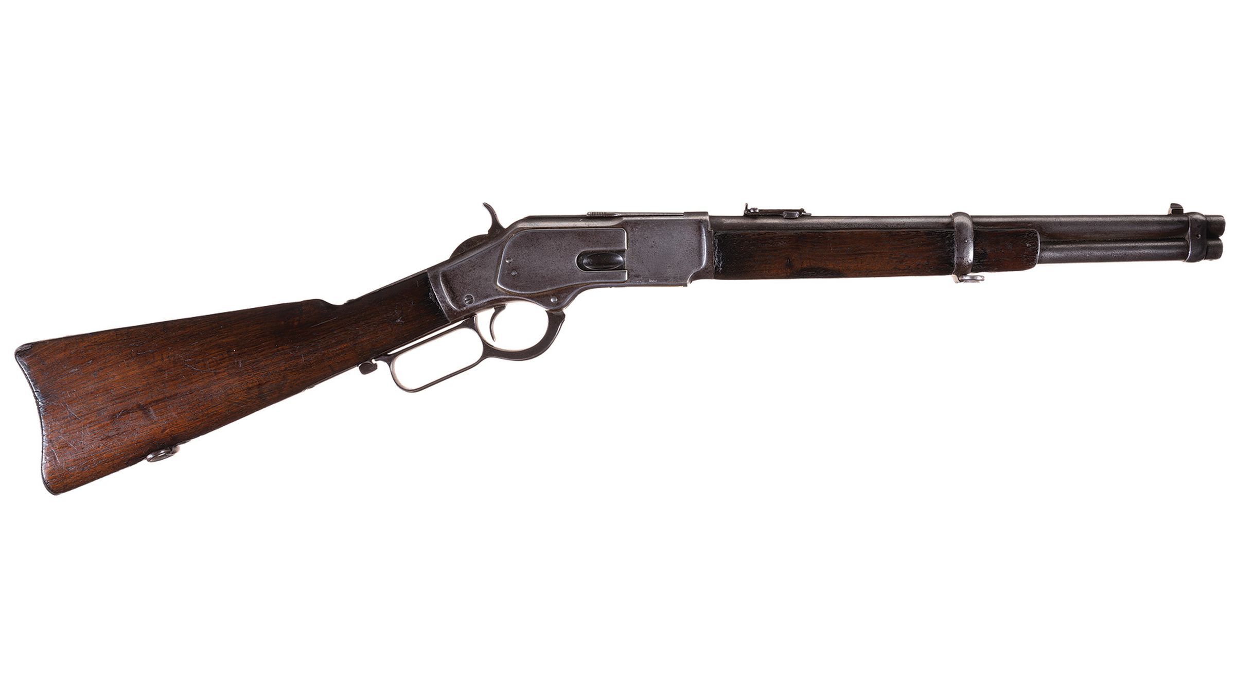 燕 Winchester Model 1873 Trapper Carbine, 15' Barrel, Letters | Rock