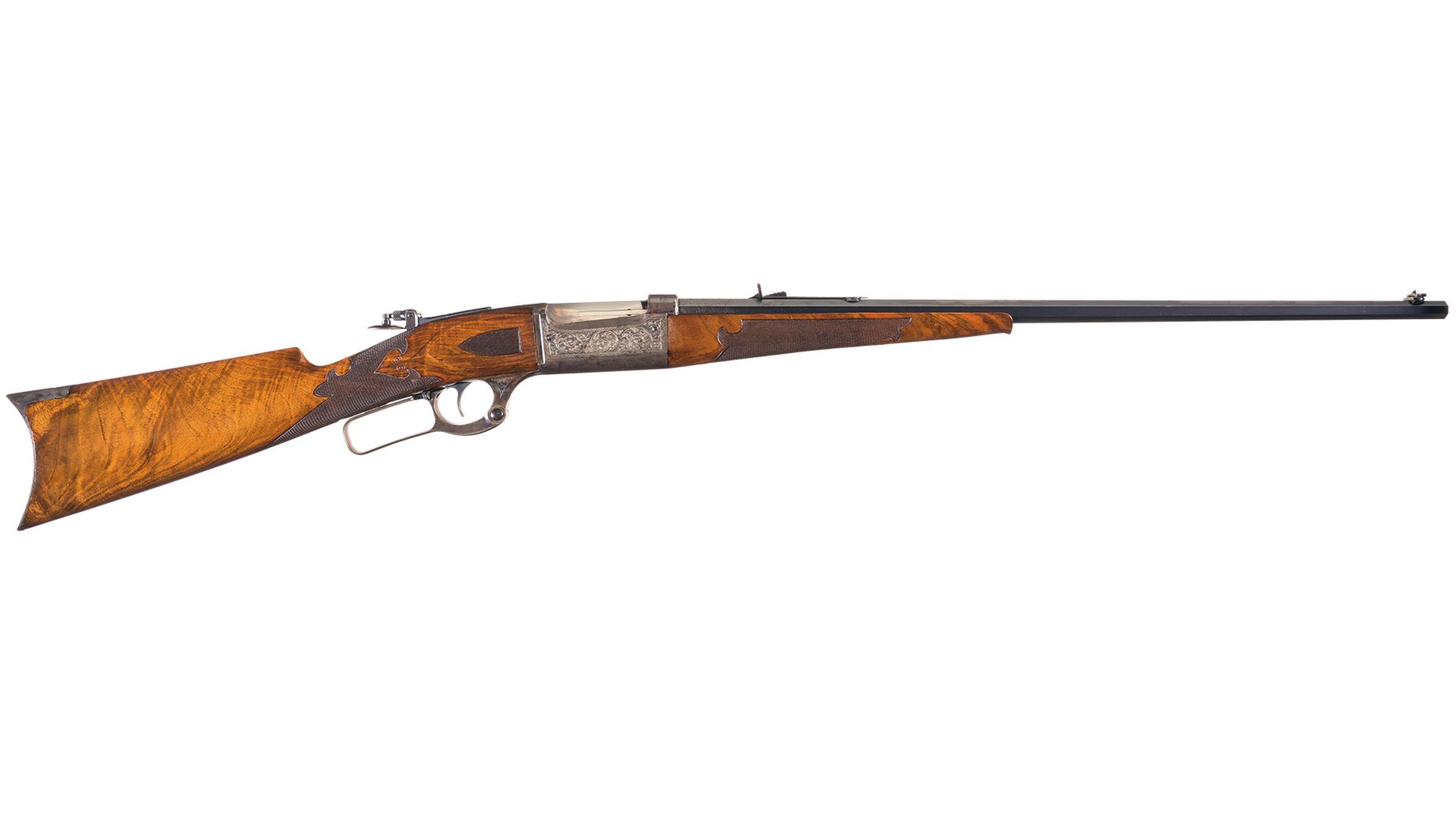 ろページ Factory Engraved Savage Model 1895 Deluxe Rifle | Rock Island Auction