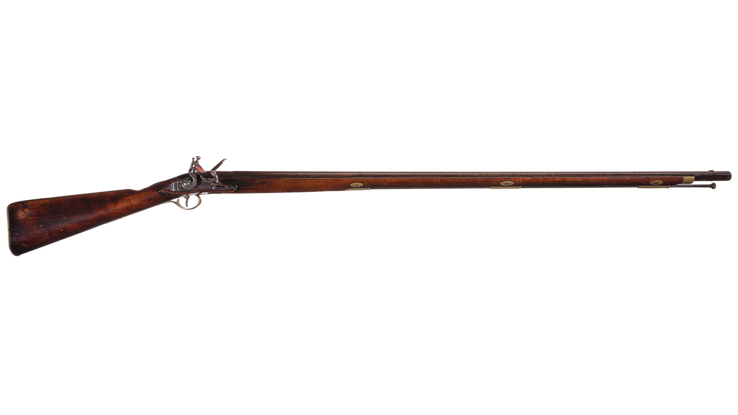 Flintlock Militia Style Musket With Thomas Cordis Warranted Lock Rock flintlock-militia-style-musket-with-thomas-cordis-warranted-lock-rock