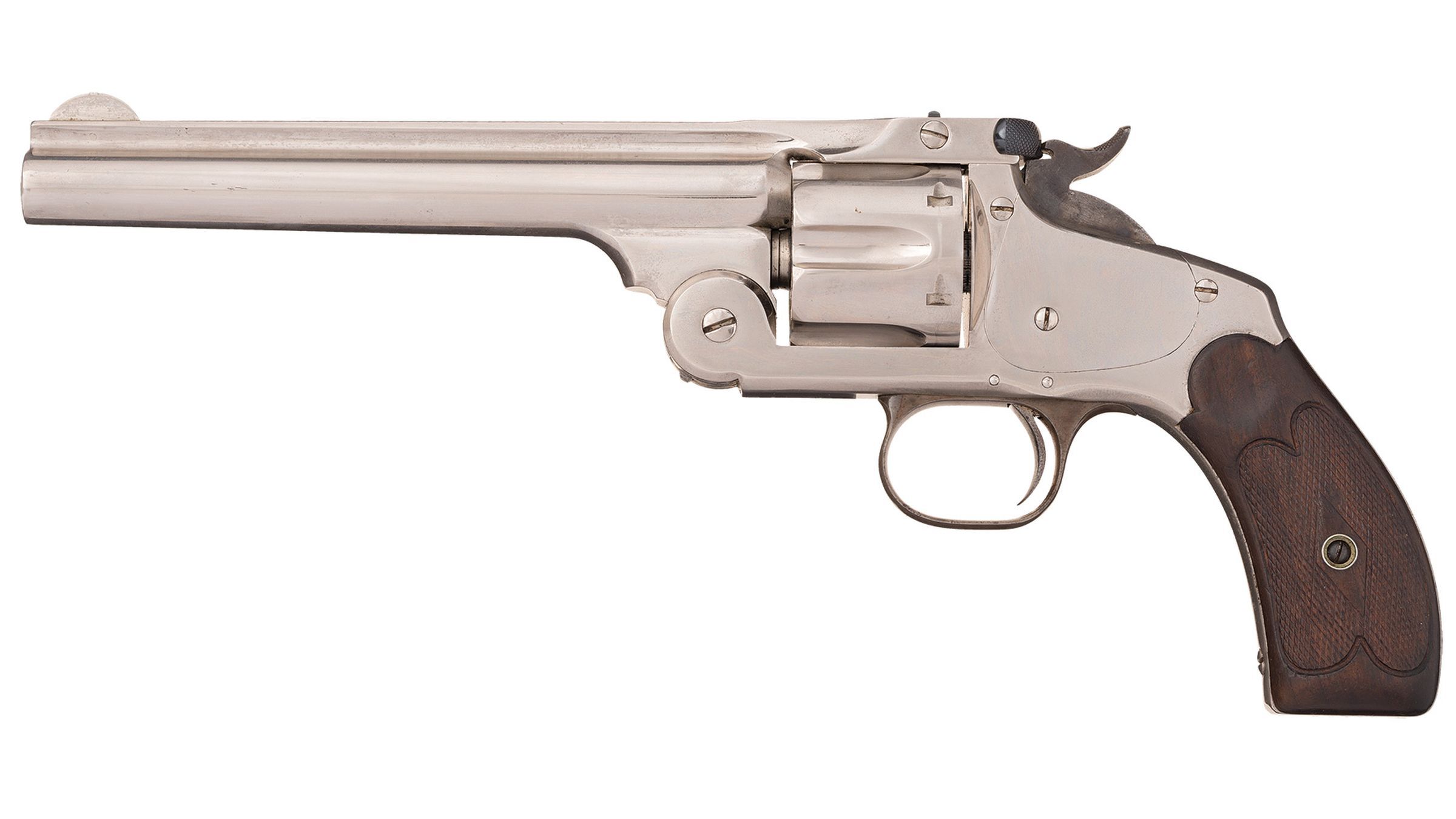 Smith & Wesson New Model No. 3 Revolver with Japanese Markings 