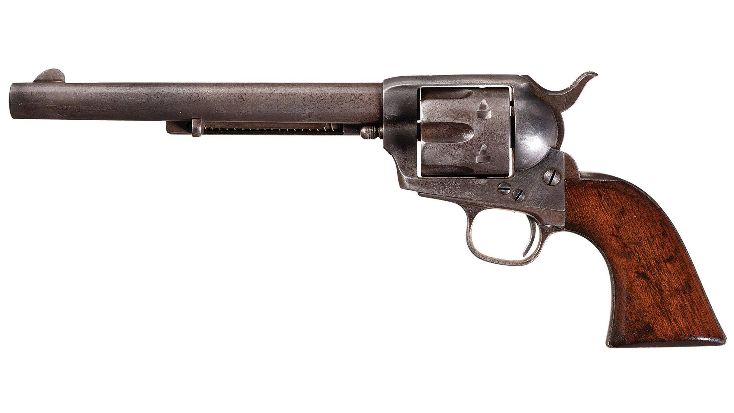 Black Powder Colt Single Action Army Revolver, Factory Letter | Rock ...