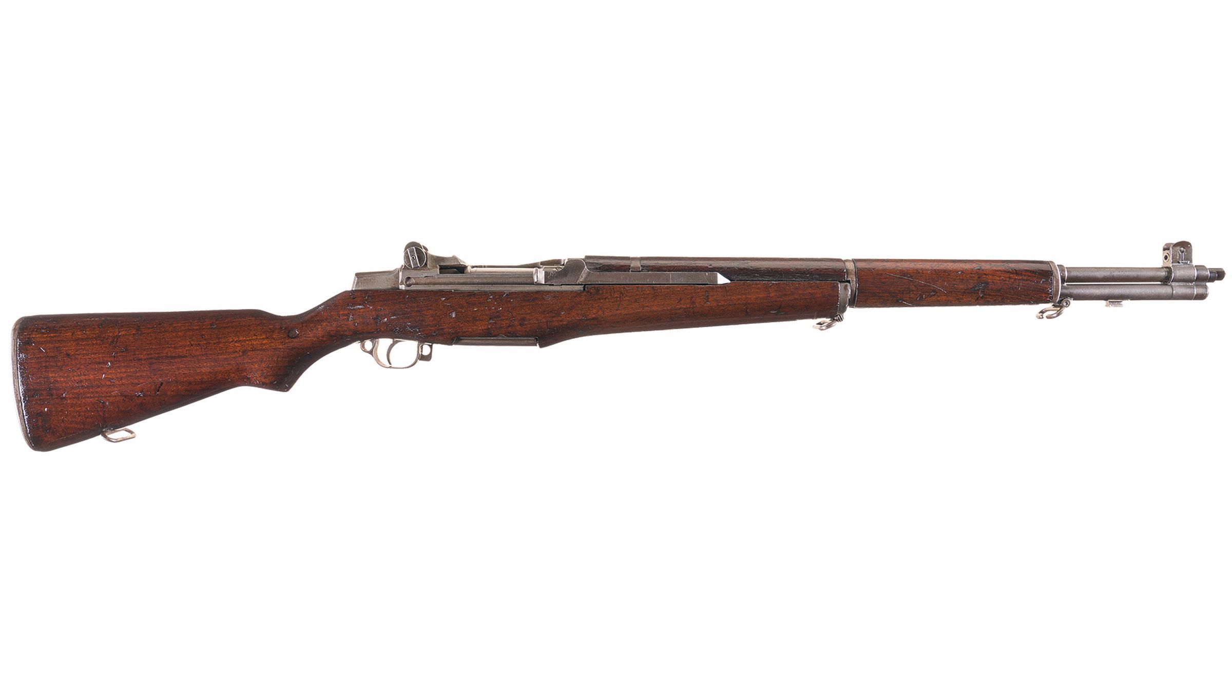 World War II U.S. Winchester M1 Garand SemiAutomatic Rifle Rock