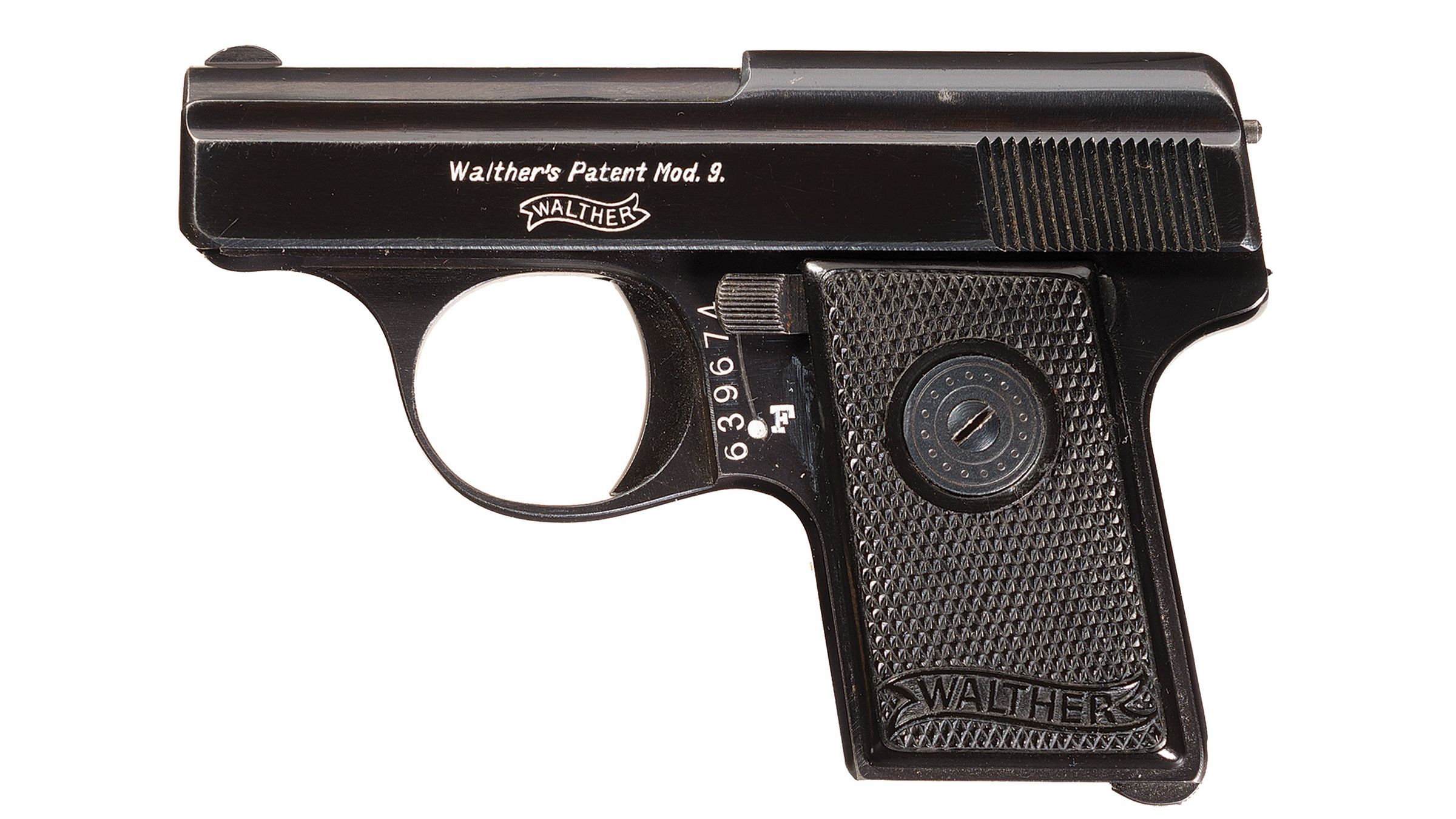 Excellent Walther Model 9 Semi Automatic Vest Pocket Pistol Rock Island Auction 5993