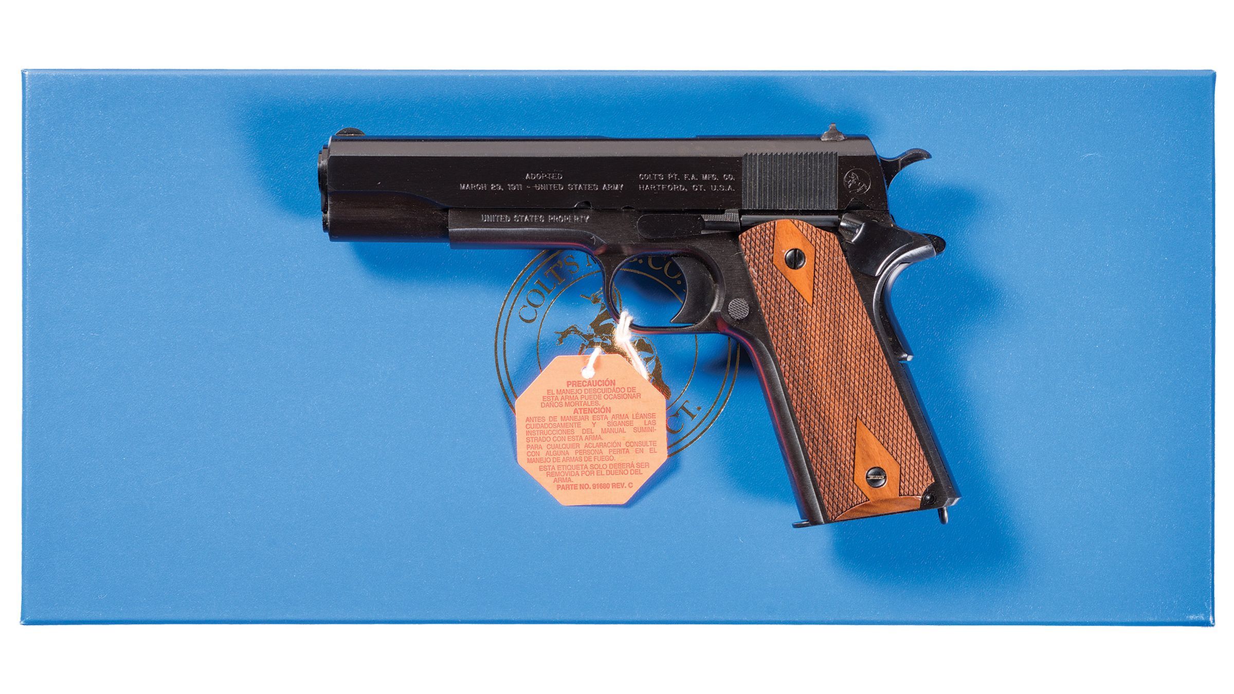 Colt 100 Year Anniversary 1911 Rock Island Auction 5630