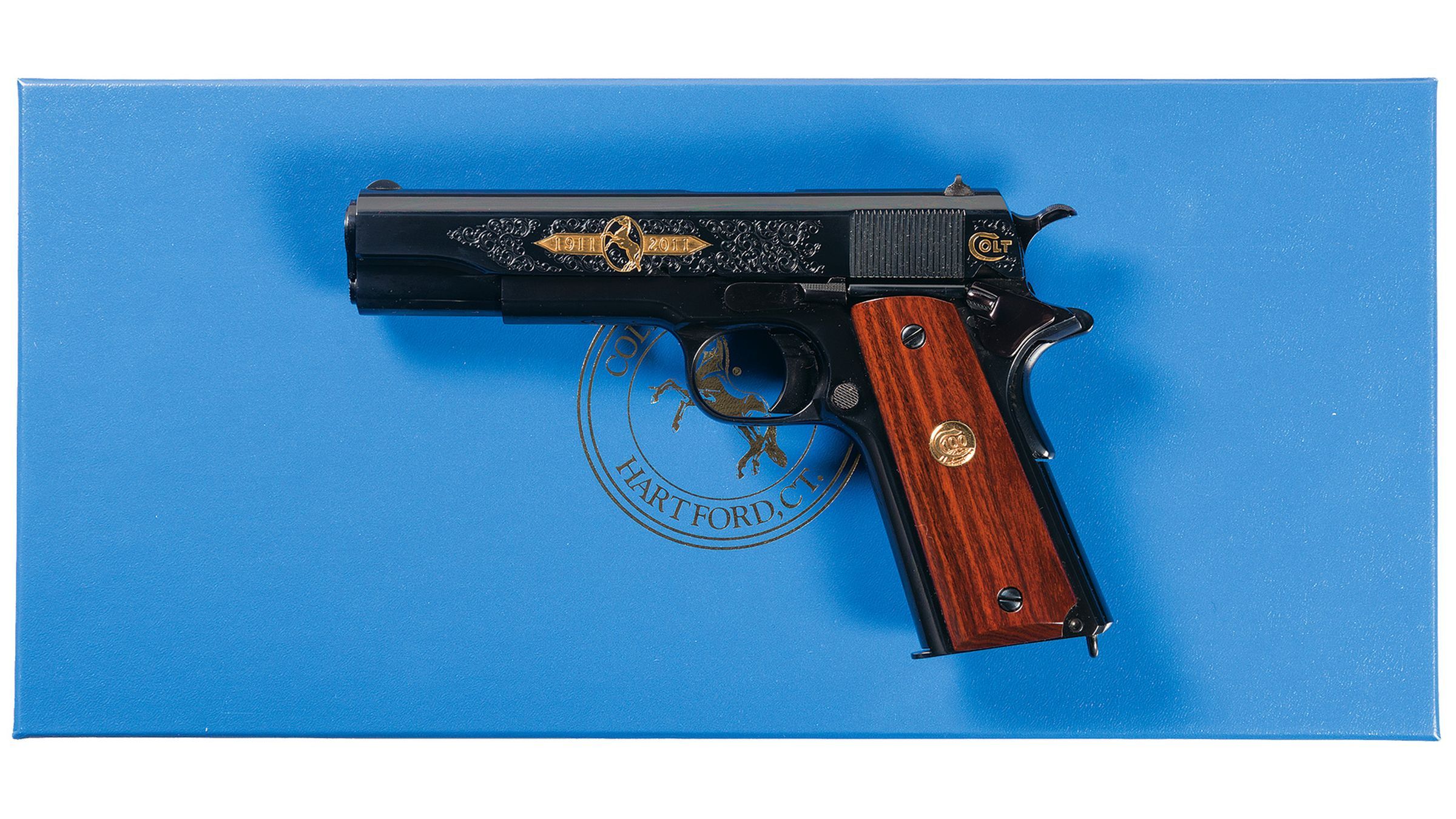 Colt 100 Year Anniversary Government Model Rock Island Auction 6259