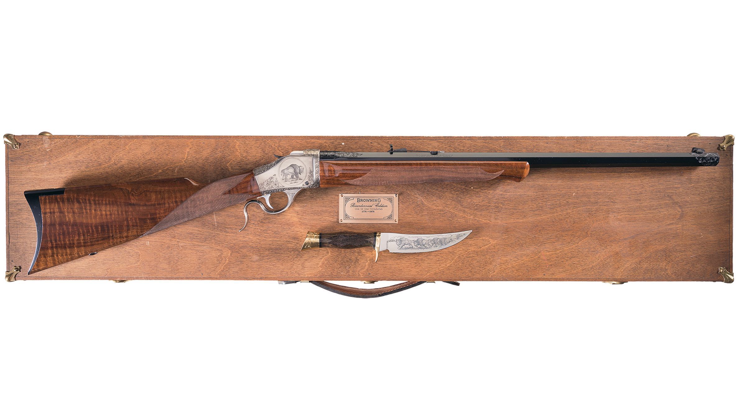 Browning Model 78 Bicentennial Commemorative High Wall Rifle Rock
