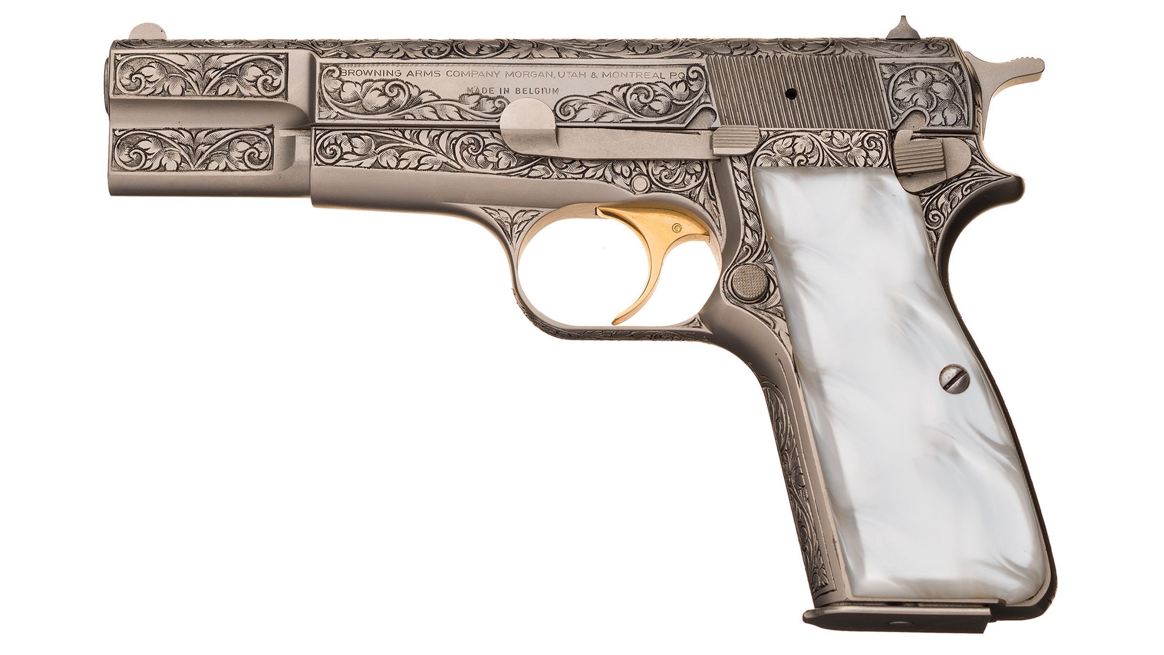 Browning Hi-Power Deluxe レプリカ Browning Hi Power 3D-printed replica - YouTube