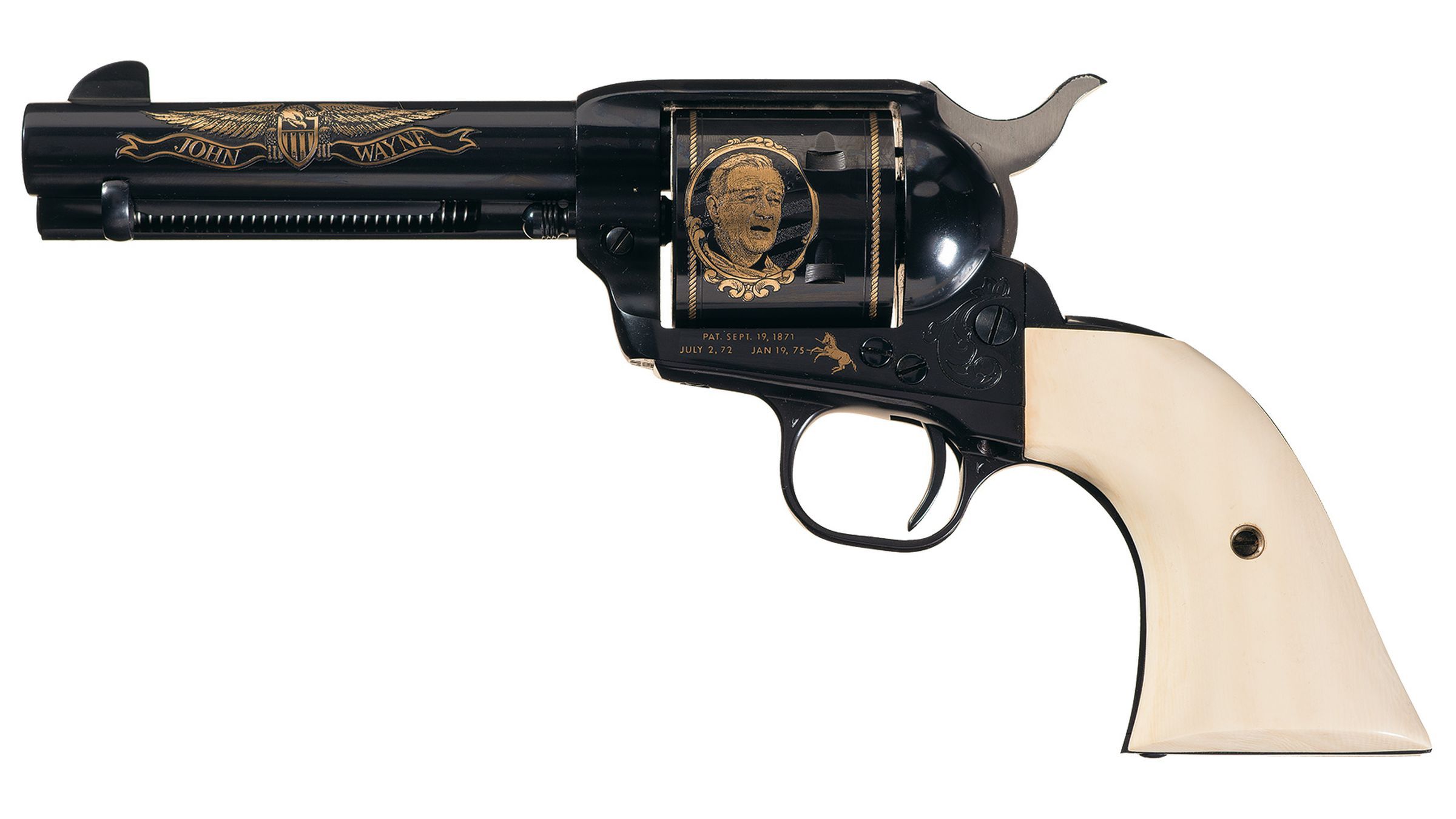 SMG刻印有　THE JOHN WAYNE REVOLVER モデルガン SMG刻印有 THE JOHN WAYNE REVOLVER モデルガン トイガン