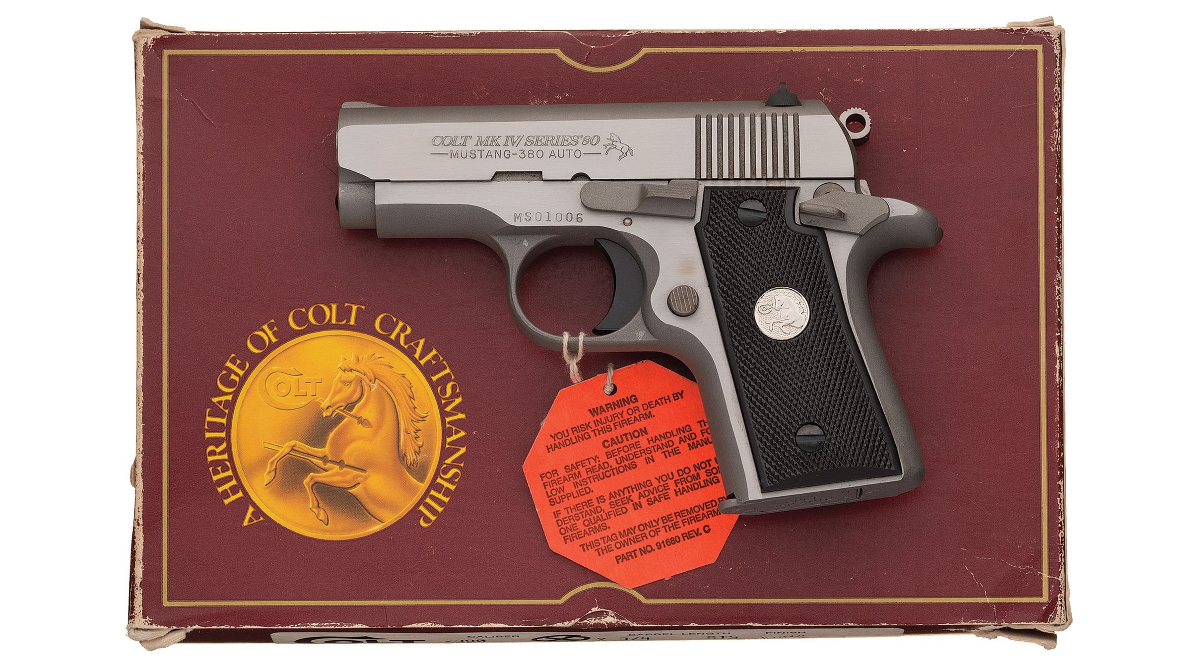 colt mustang date of manufacture