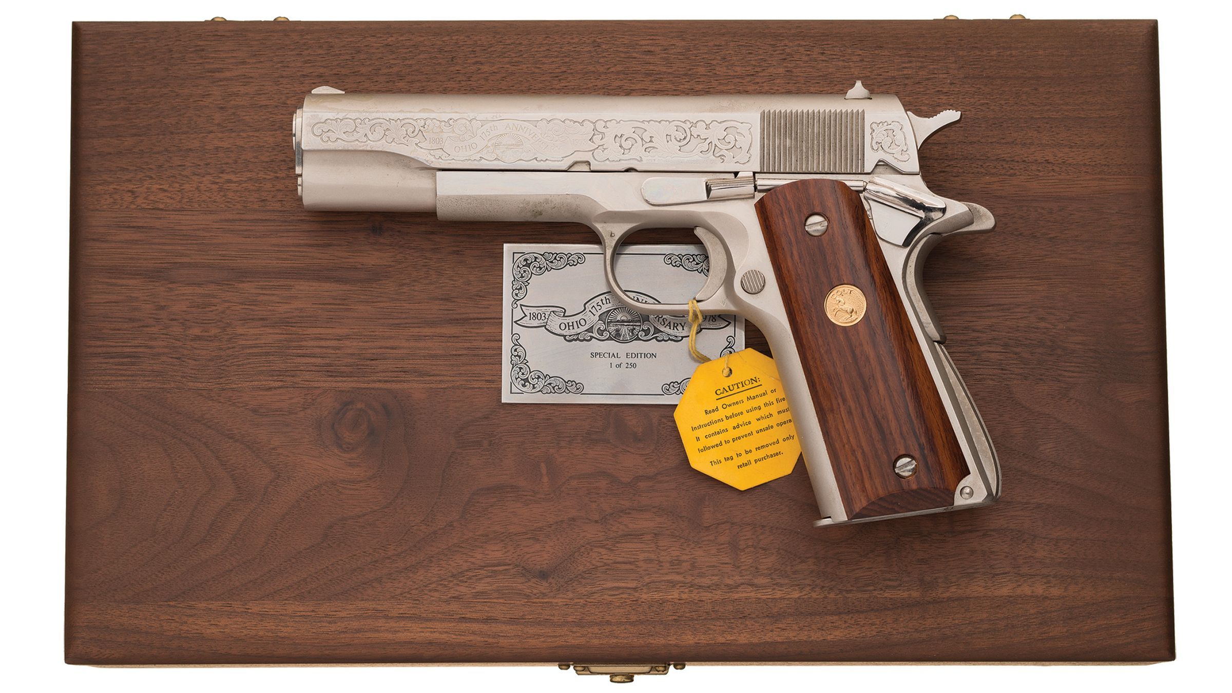 Colt Ohio 175th Anniversary Commemorative Government Mod Pistol