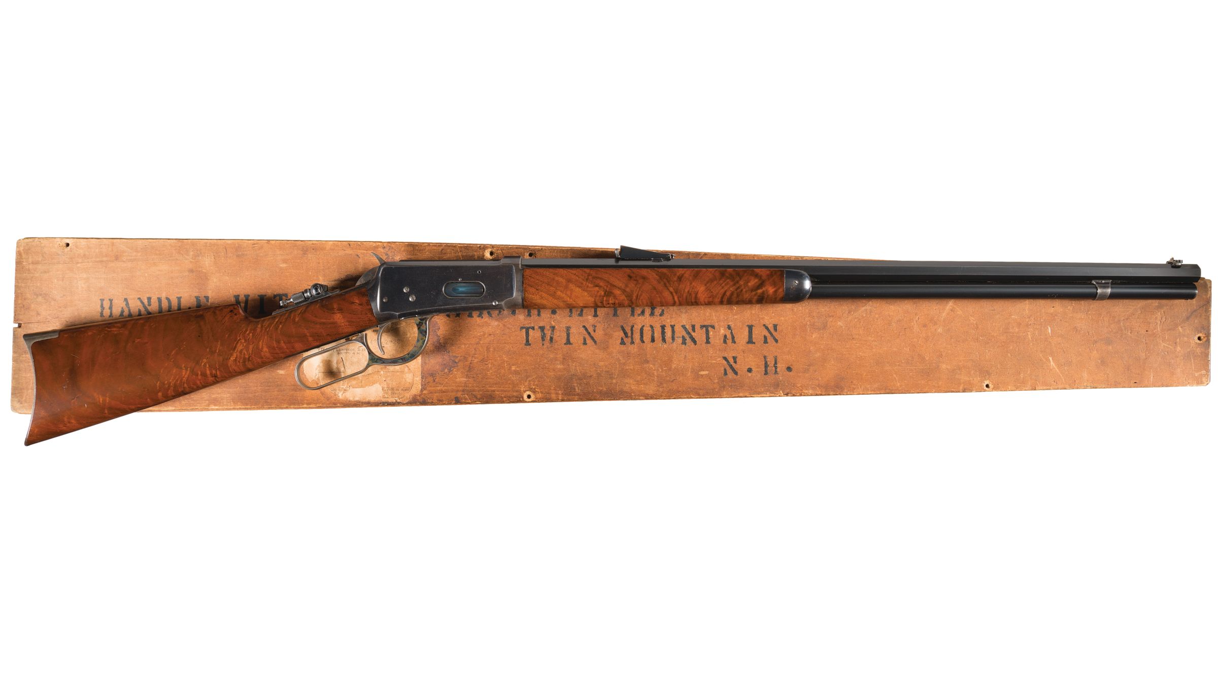 Winchester Model 1894 Rifle, Crate, Letter Rock Island Auction