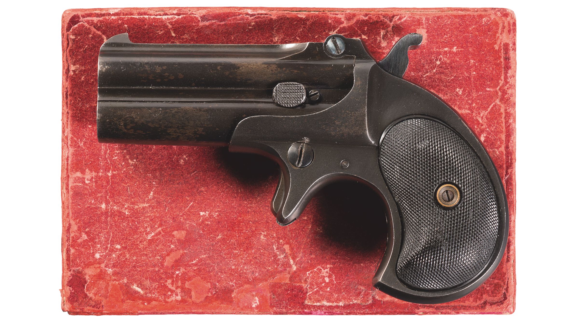 Blued Remington Type III Over-Under Derringer with Box | Rock Island ...