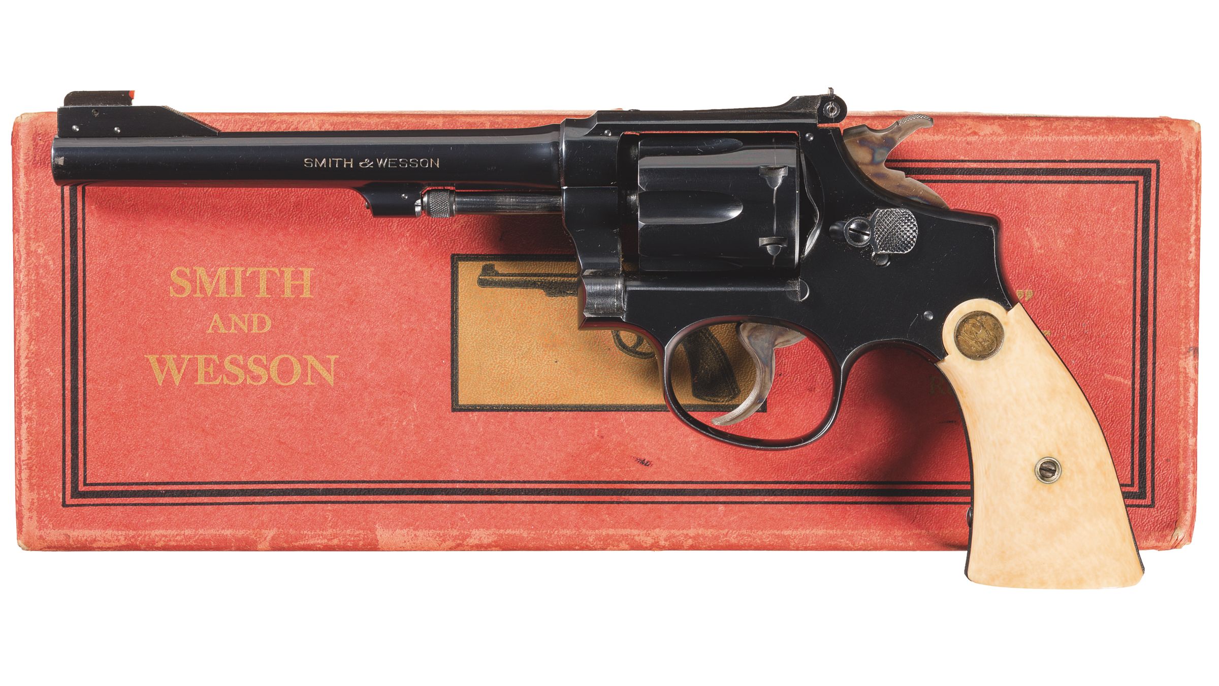 Pre-War S&W K-22 Masterpiece Revolver, Box | Rock Island Auction