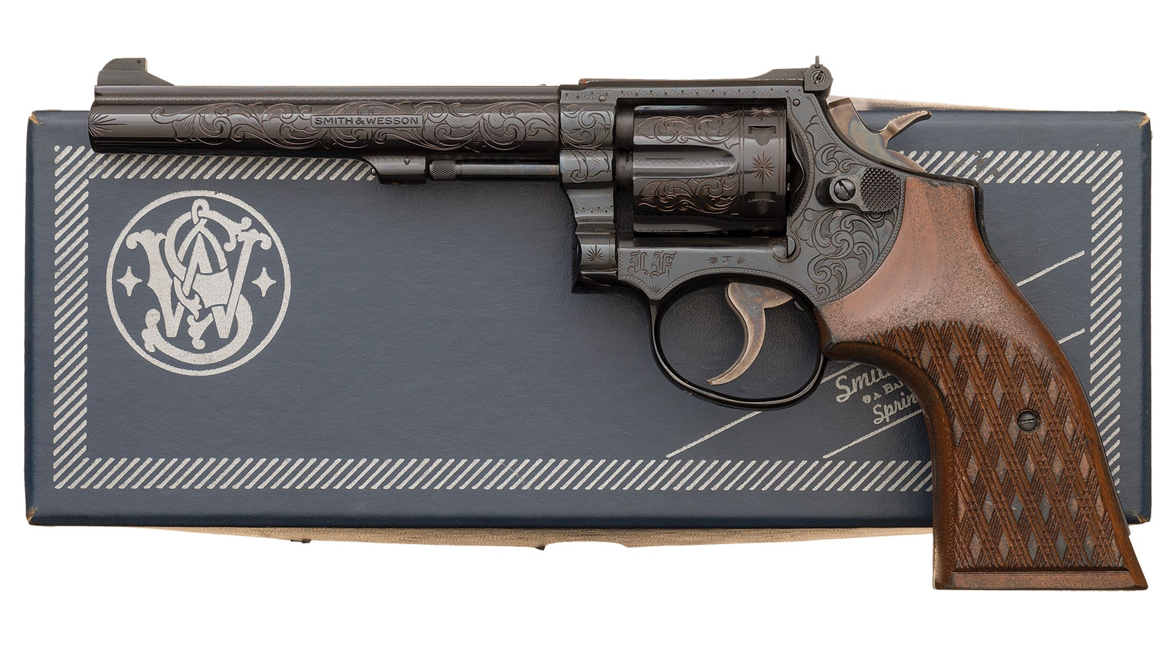 Smith & Wesson Model 3 リボルバー Smith & Wesson New Model No. 3 Revolver with Japanese