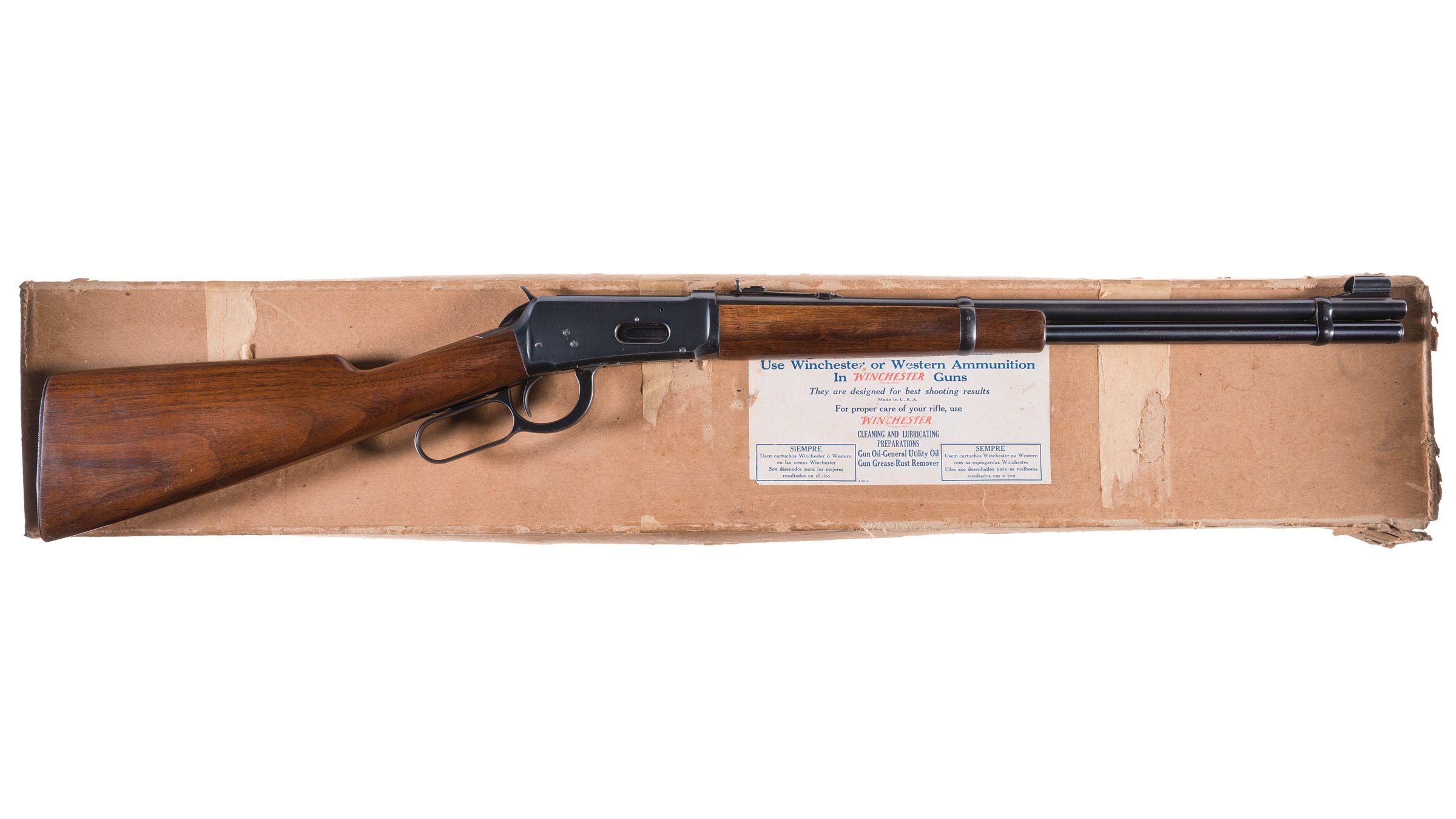 WWII Era Winchester Model 94 Lever Action Carbine with Box | Rock