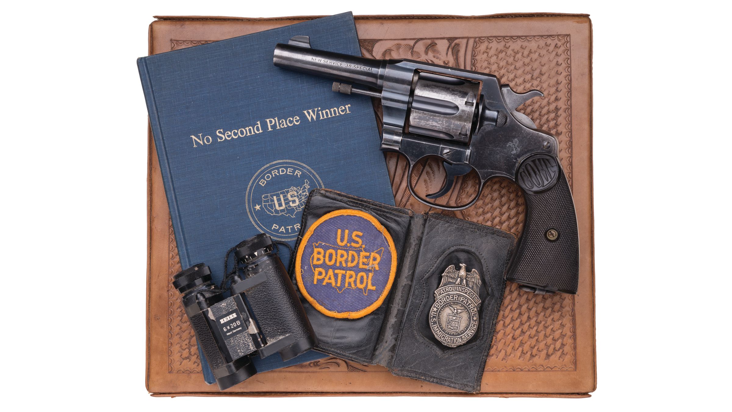 U.S. Border Patrol Colt New Service Attributed to Bill Jordan | Rock ...