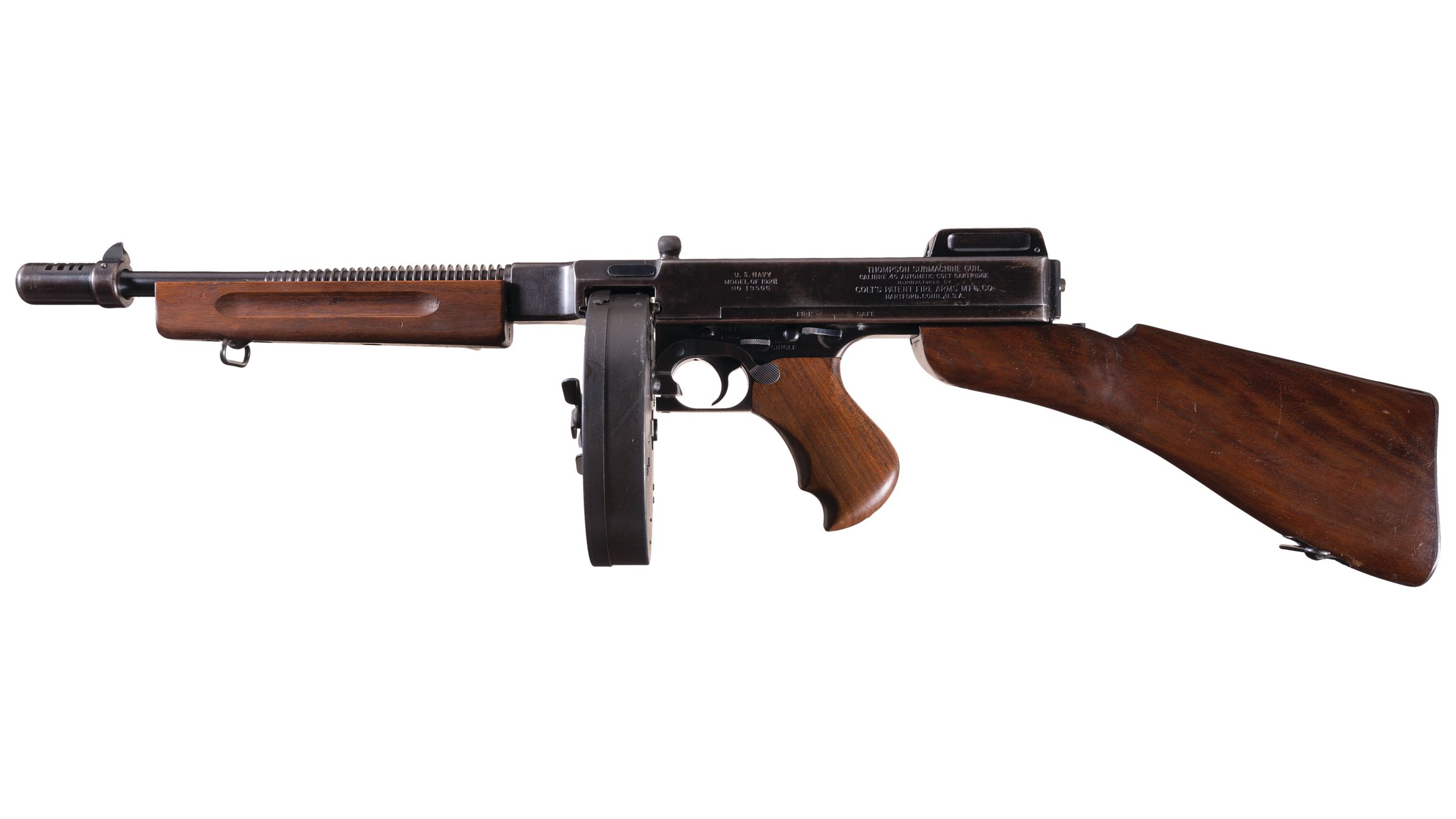 Colt Model 1921-1928 U.S. Navy Over Stamp Thompson SMG | Rock 