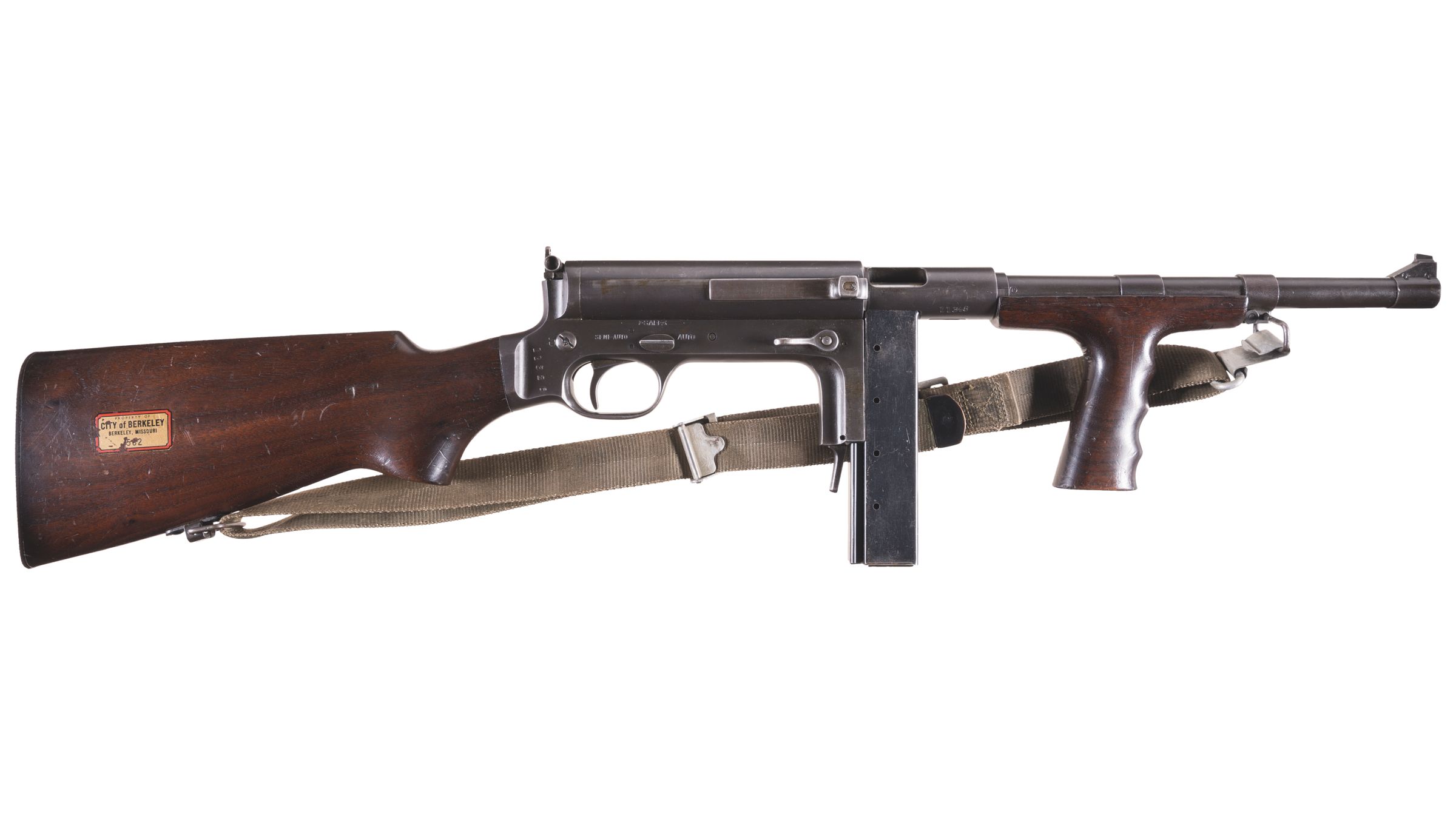 Fully Automatic Registered United Defense-Marlin M42 SMG