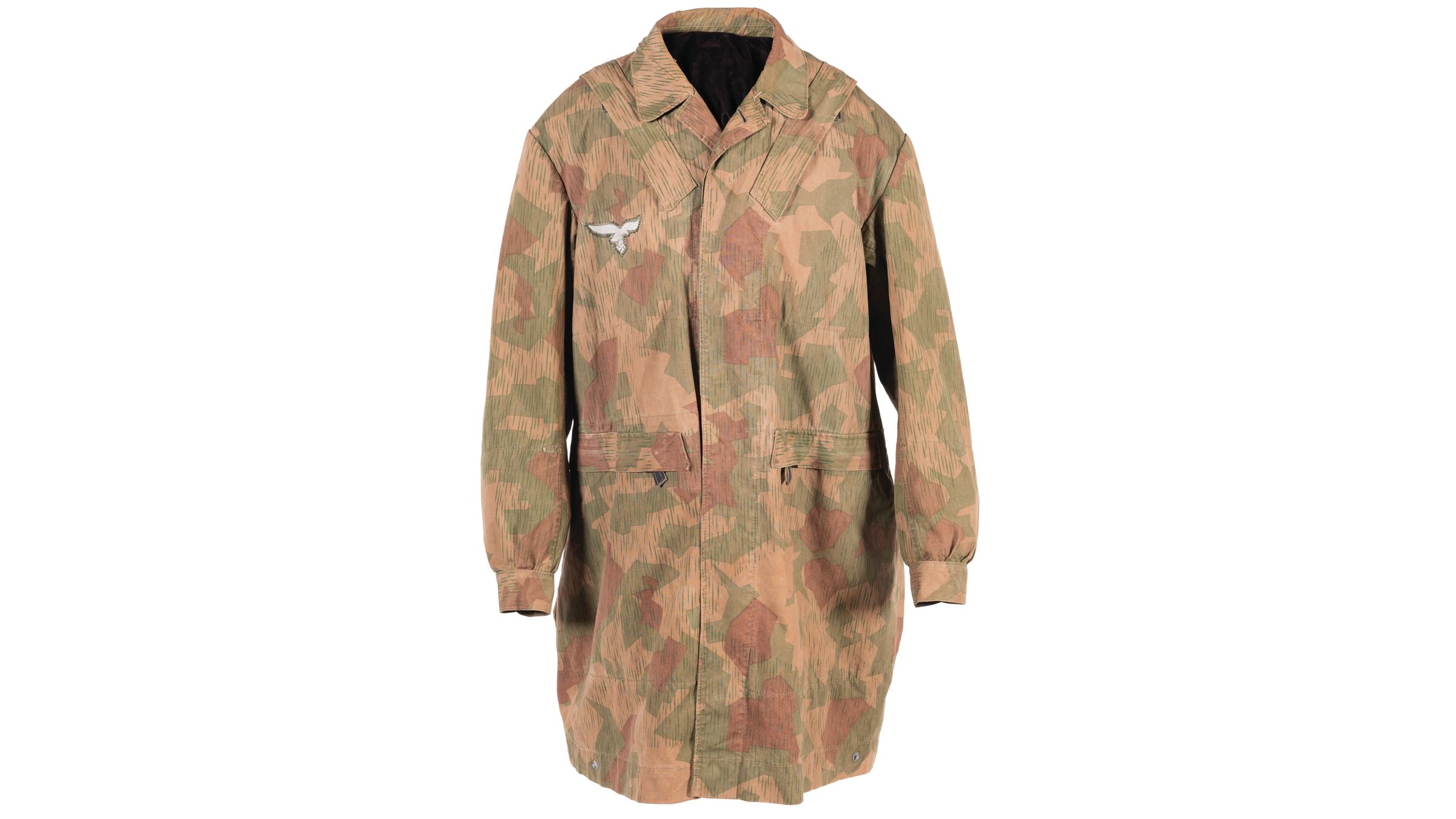 Smock | Africa Island Camo Nazi Paratrooper with Rock Rare Uniform Auction