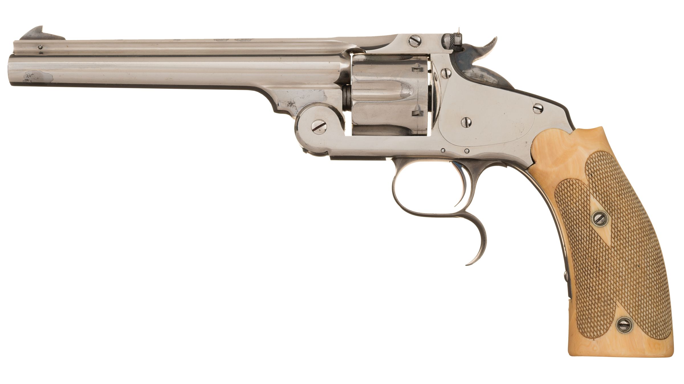 S&W New Model No. 3 Target Revolver with Finger Spur | Rock Island