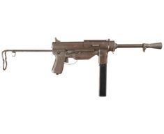 Scarce WWII Ithaca Gun Co. Fully Automatic M3A1 SMG Sales Sample