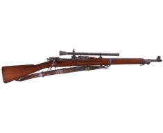 Springfield Model 1903 Bolt Action Rife w- Winchester A5 Scope
