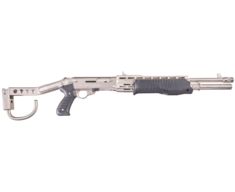 Rare Nickel Plated Franchi SPAS-12 Shotgun | Rock Island Auction