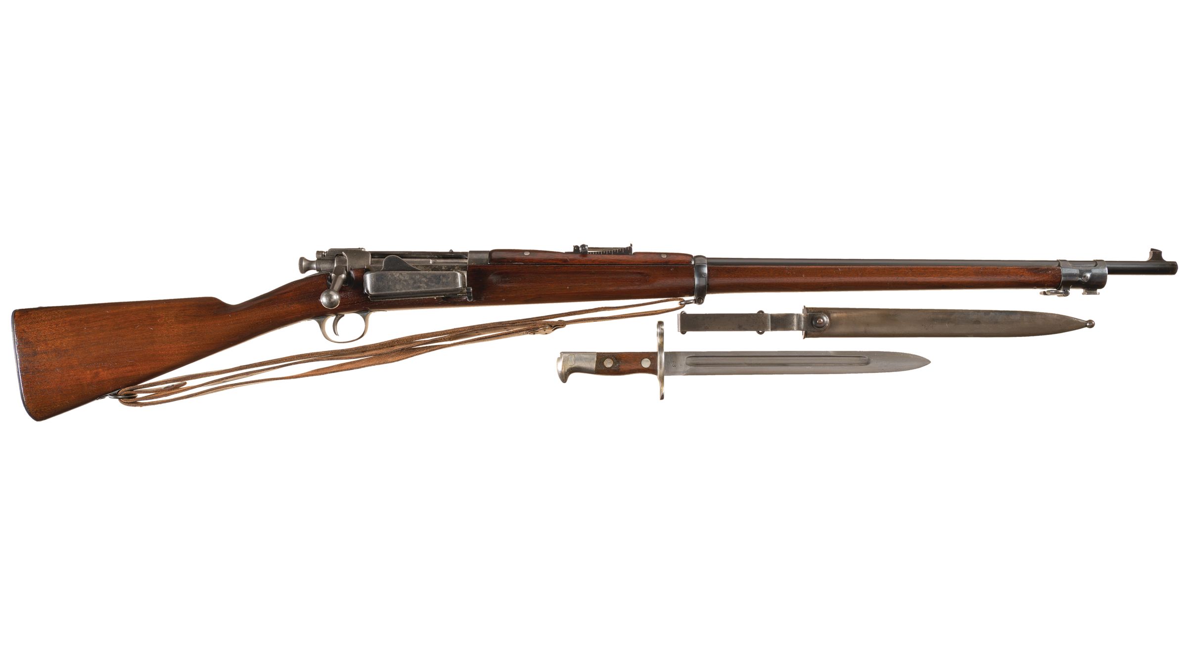 U.S. Springfield M1892 Krag Rifle Modified to 1896 Style | Rock Island ...