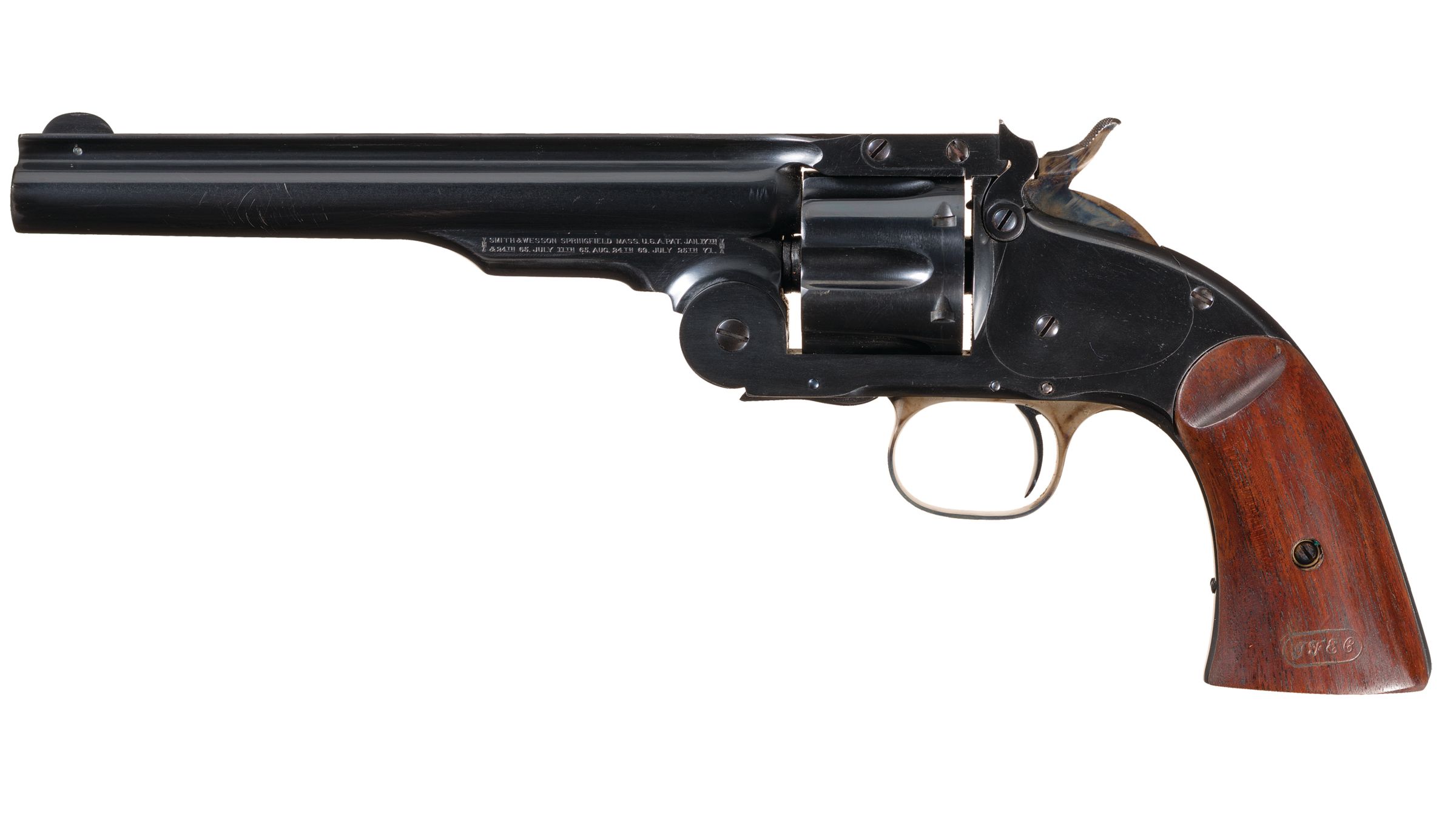 U.S. Smith & Wesson First Model Schofield Single Action Revolver | Rock ...