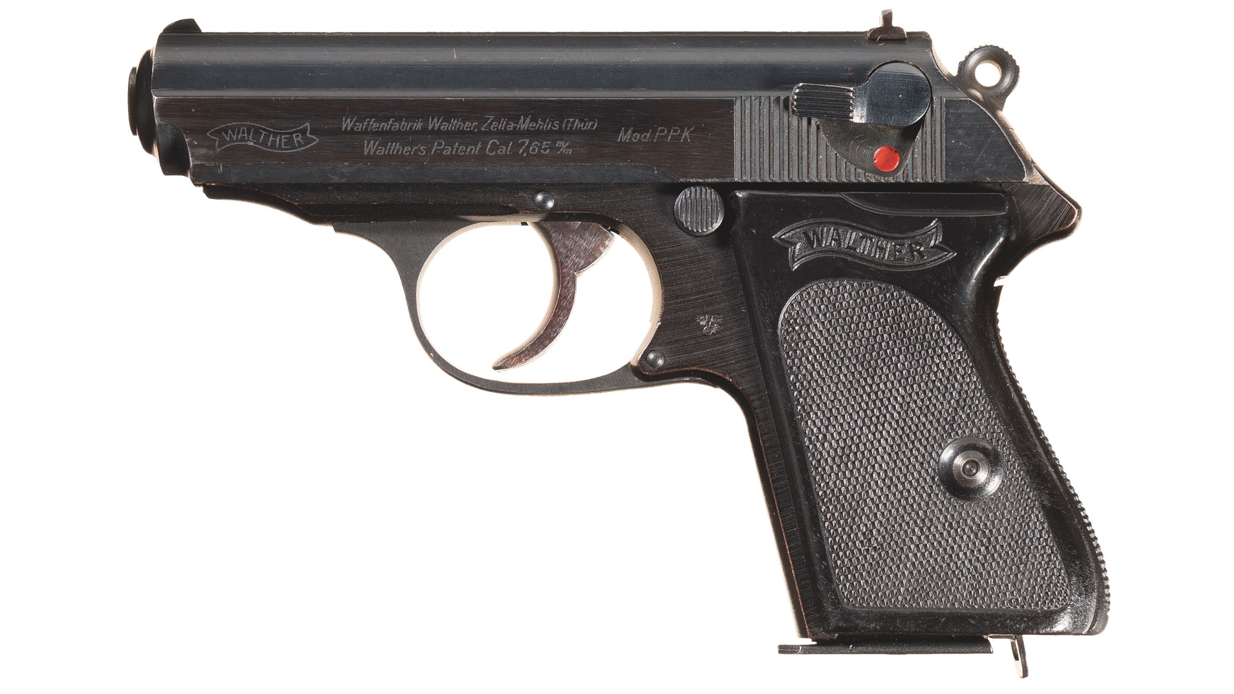 Walther Police PPK Pistol, Duralumin Frame, w-Holster | Rock Island Auction