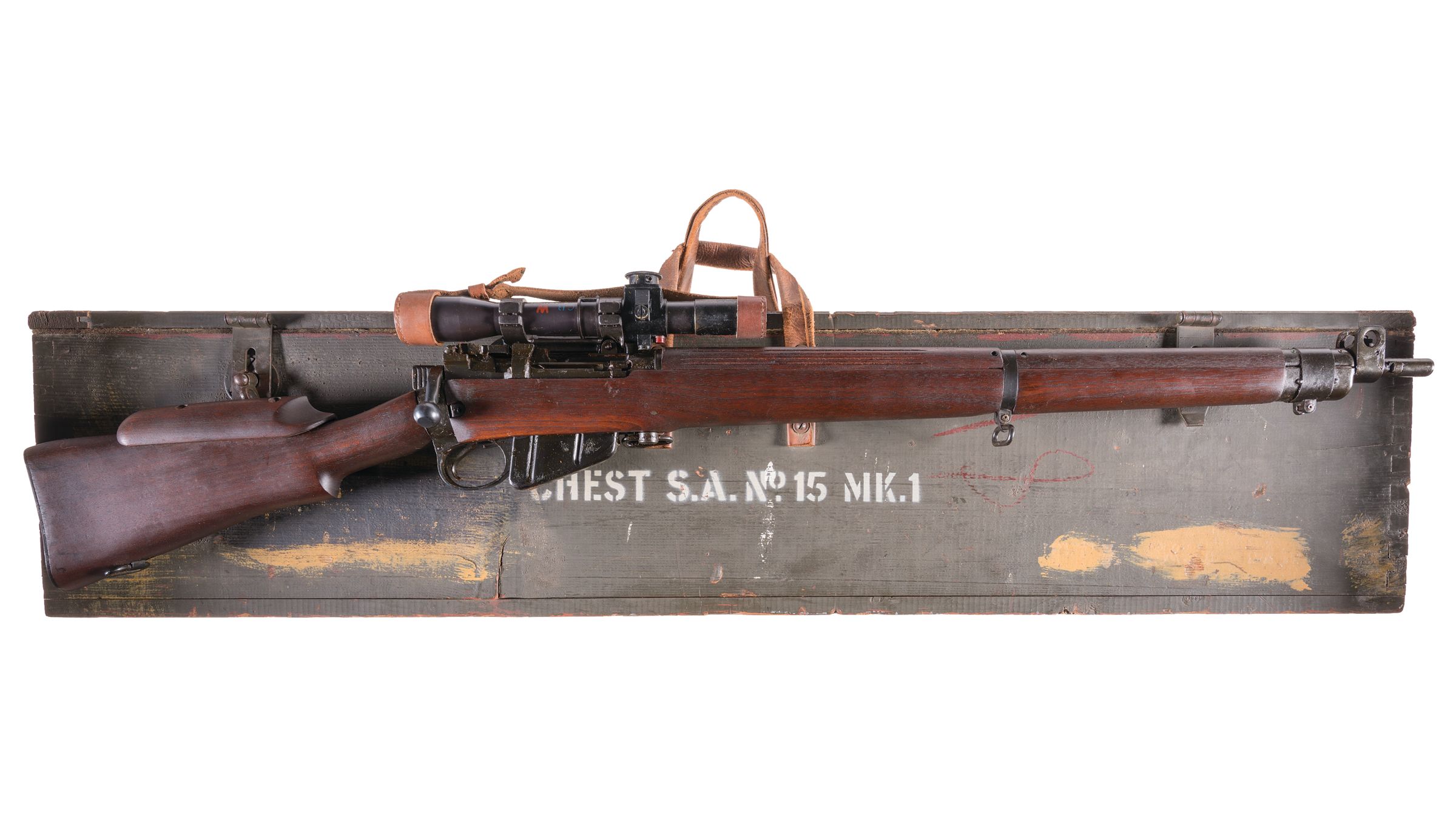 Lee Enfield No4 Mk1 Canadian Long-branch 303 British WW2 rifle 