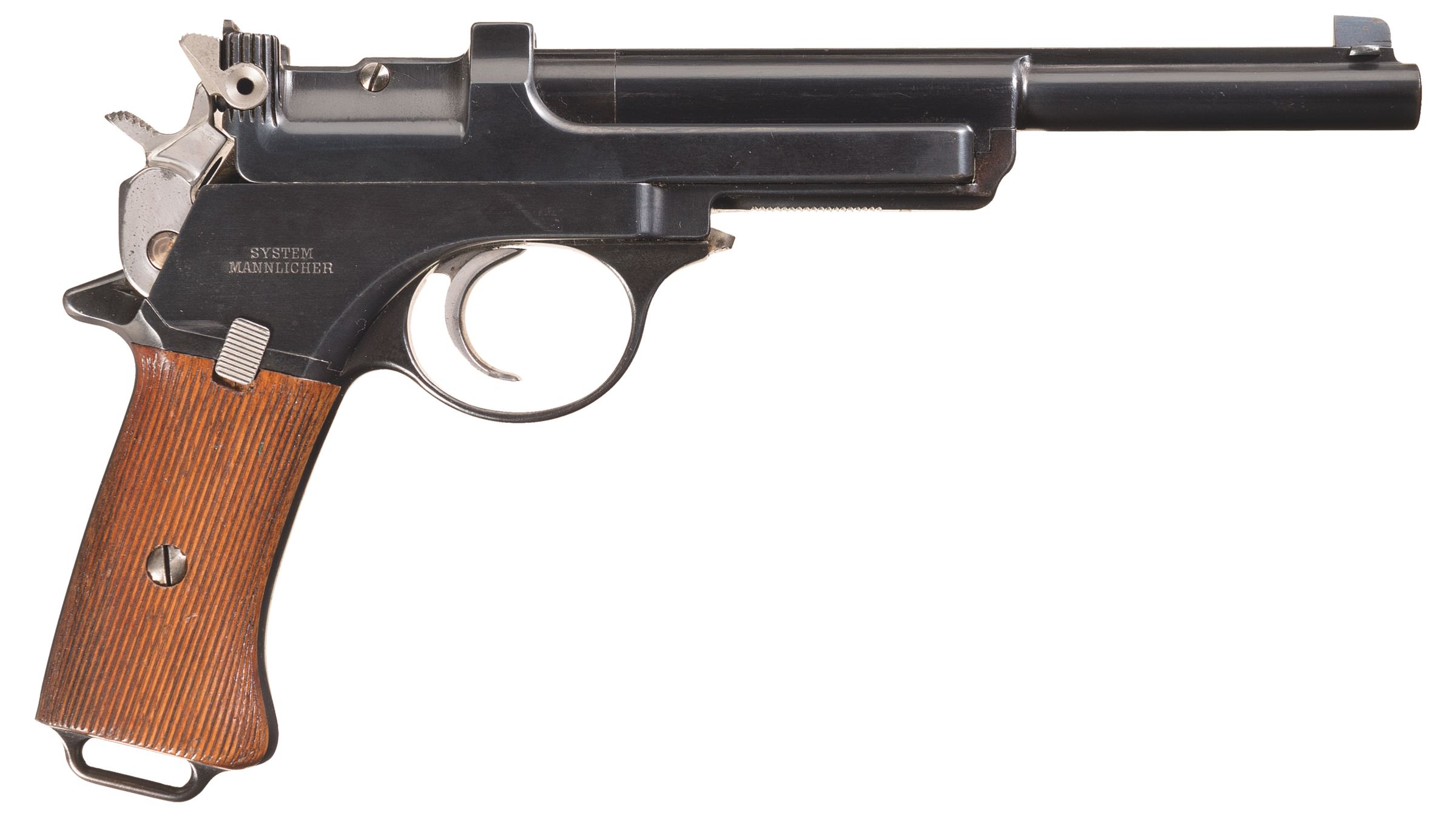 Transitional Model Steyr Mannlicher Semi Automatic Pistol Rock Island Auction 8041