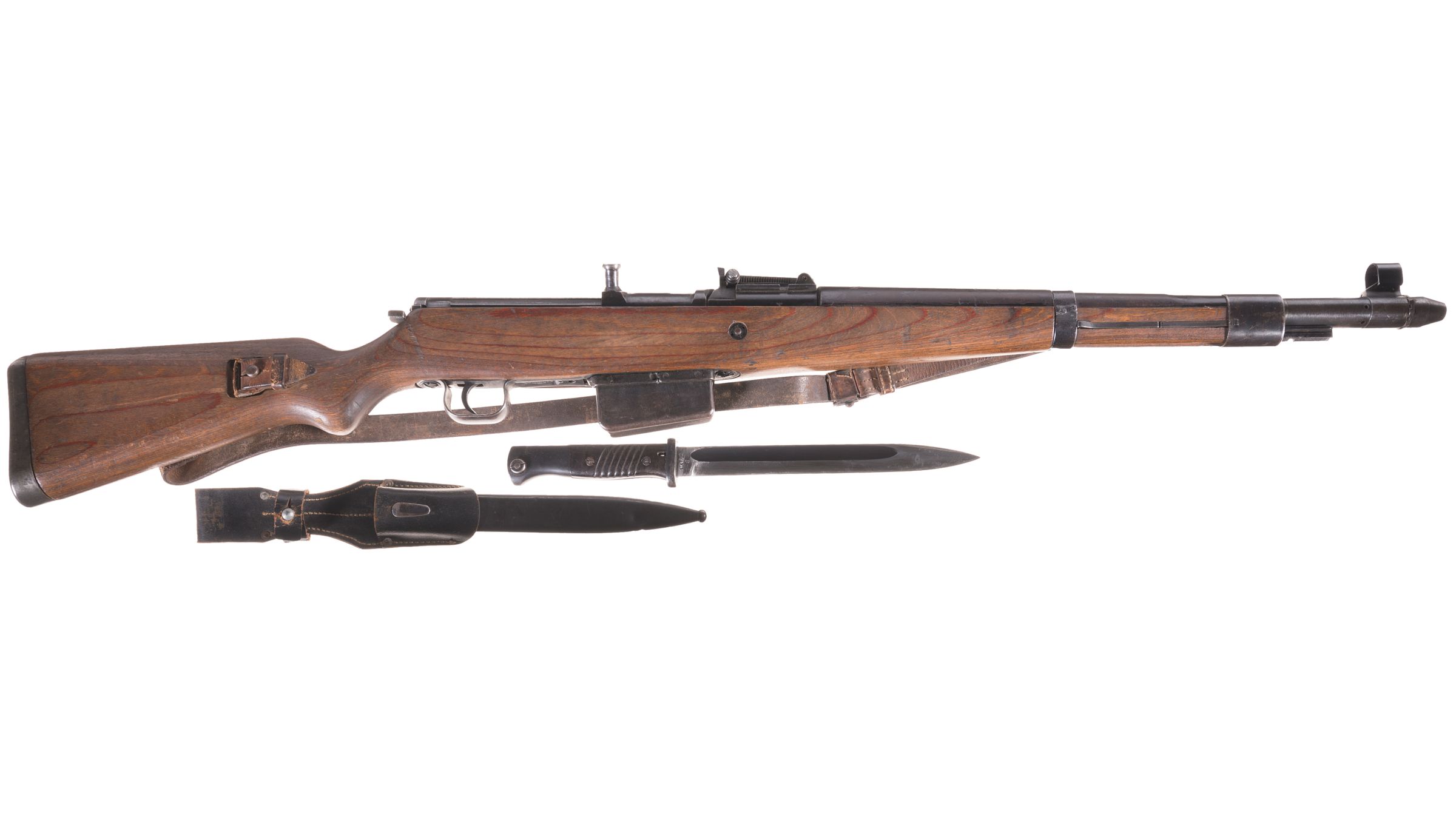 Berlin-Lubecker 'duv 43' G41 Rifle w-Bayonet | Rock Island Auction