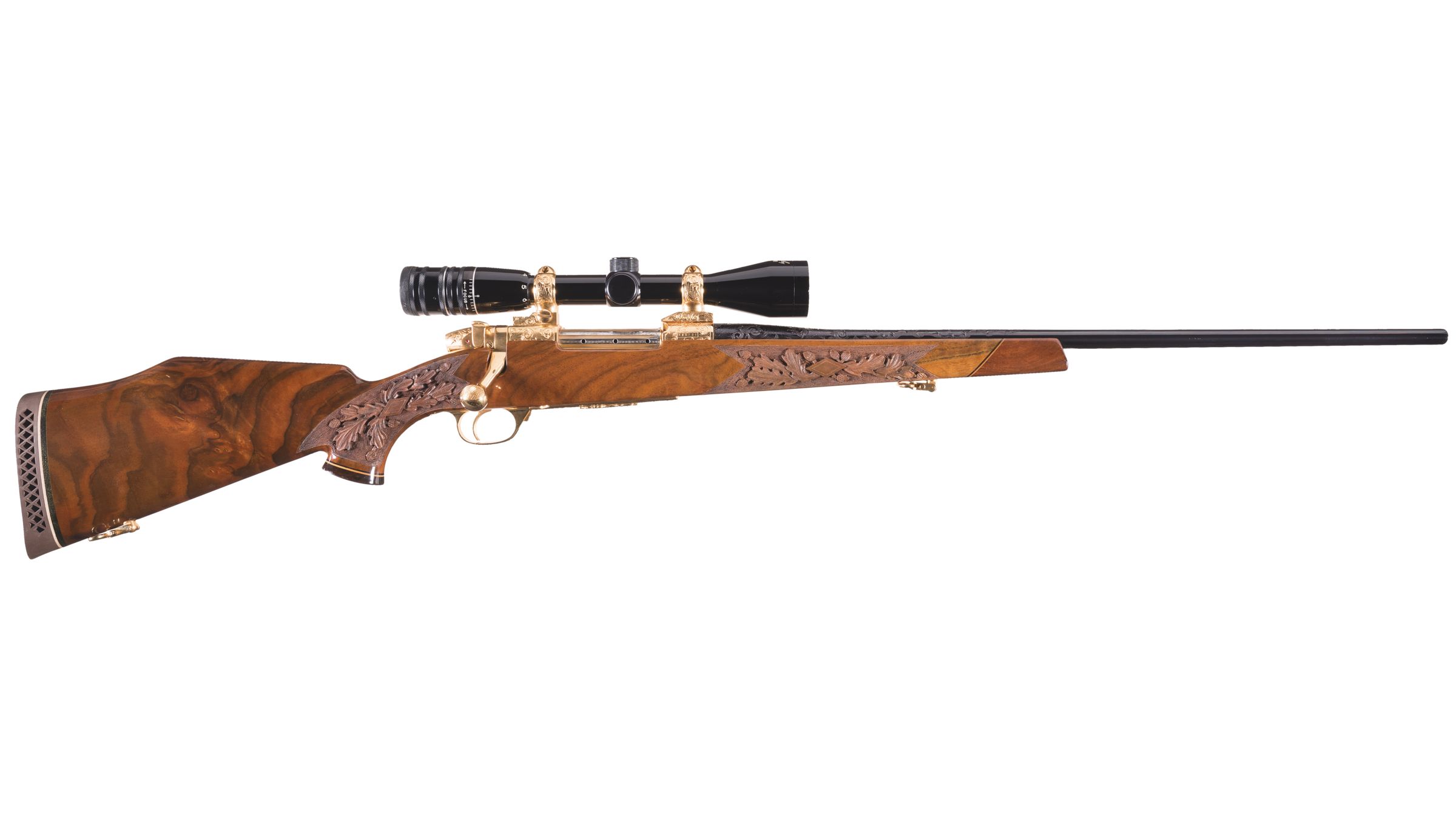 Weatherby Mark V Royal Ultramark Custom Bolt Action Rifle Rock Island