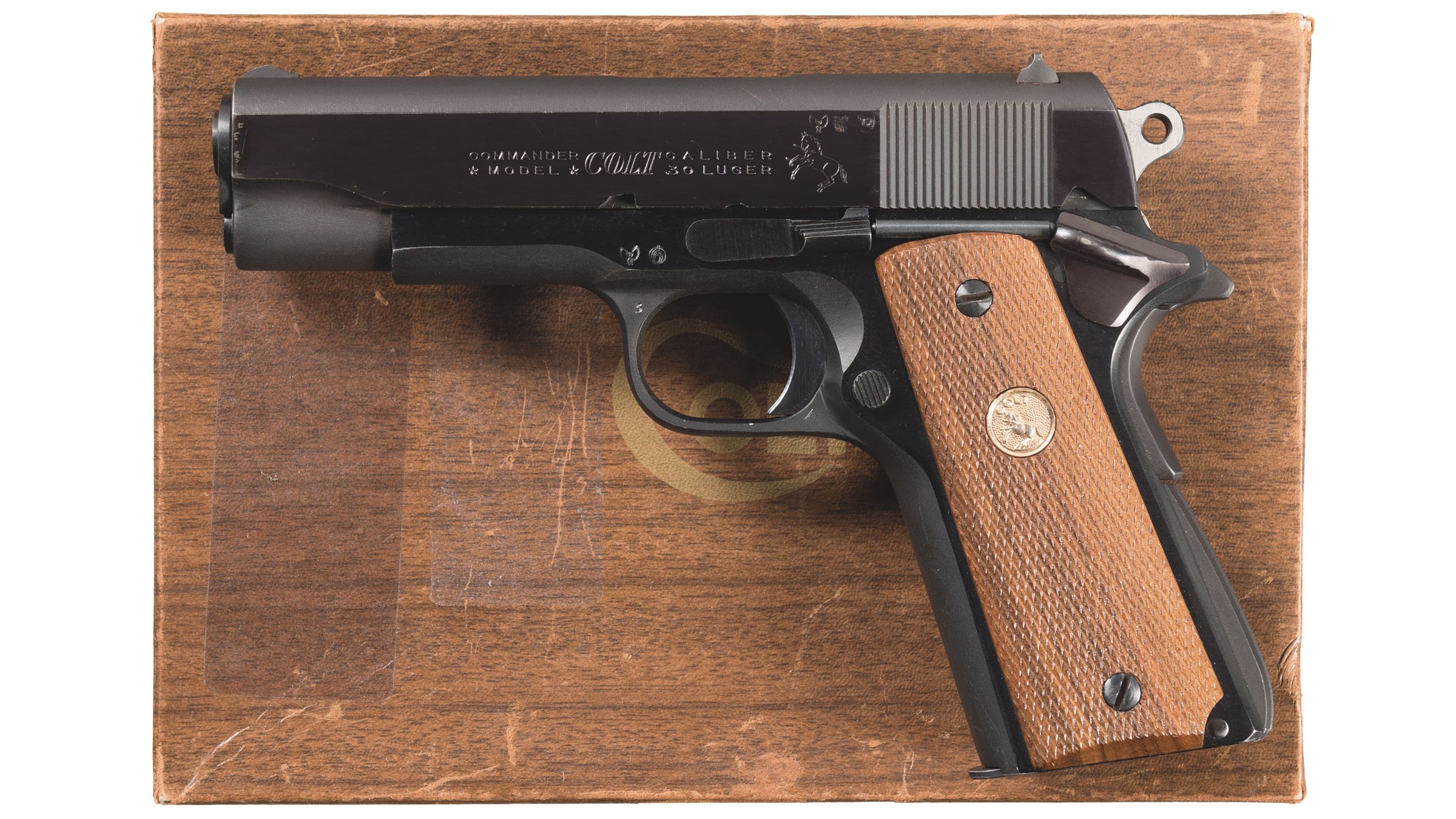 Colt Lightweight Commander, 30 Luger, German Proofed, with Box