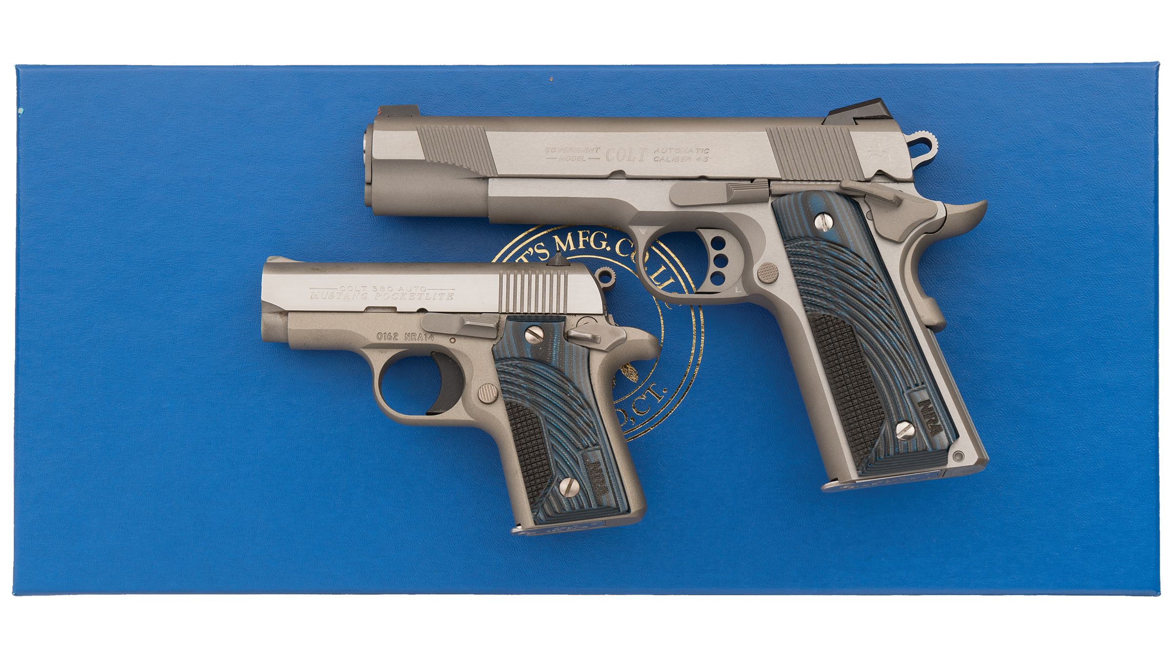 Boxed NRA Matched Set of Colt Semi-Automatic Pistols | Rock Island