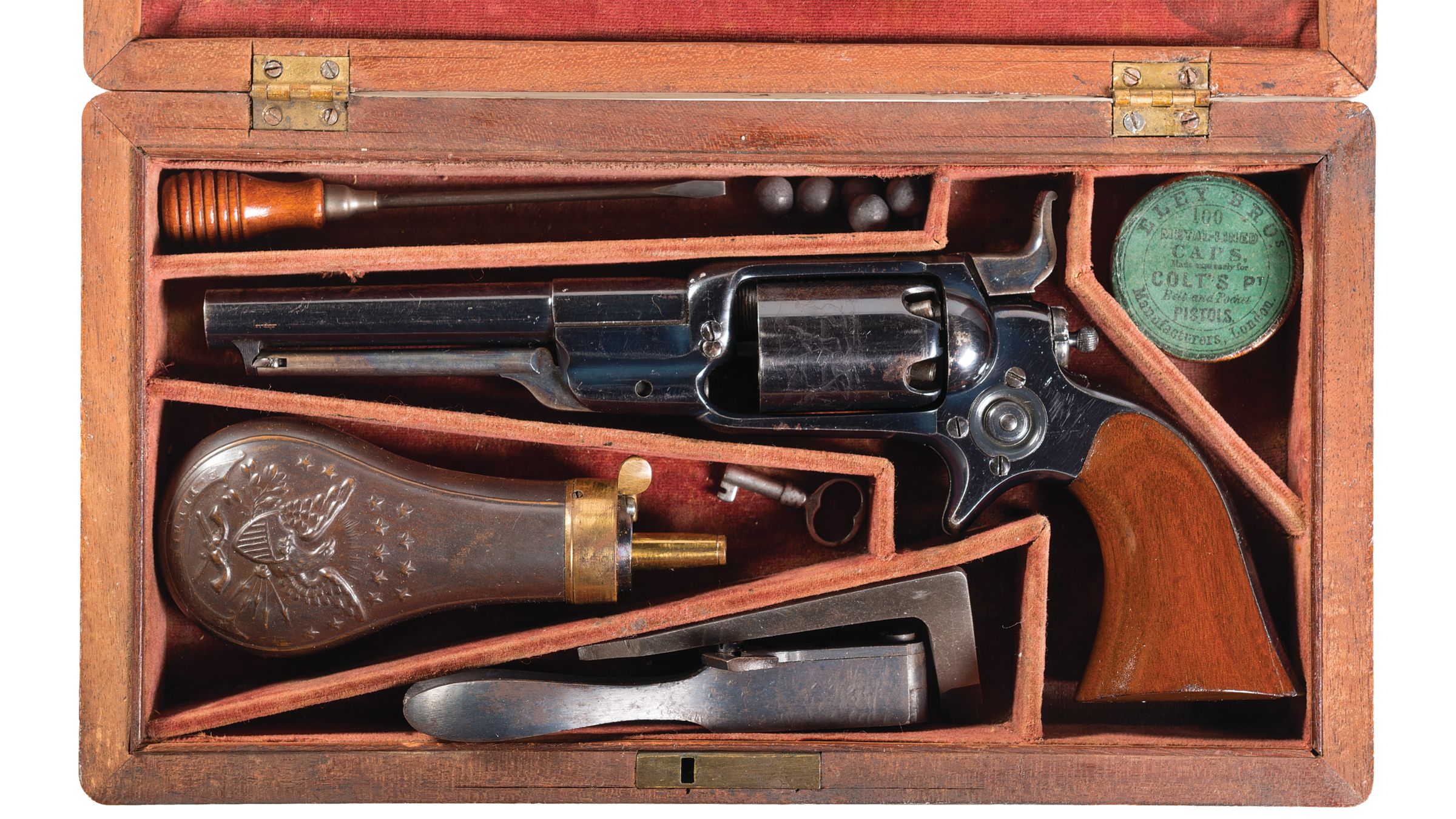 Cased Colt 1855 Sidehammer Percussion Revolver | Rock Island Auction