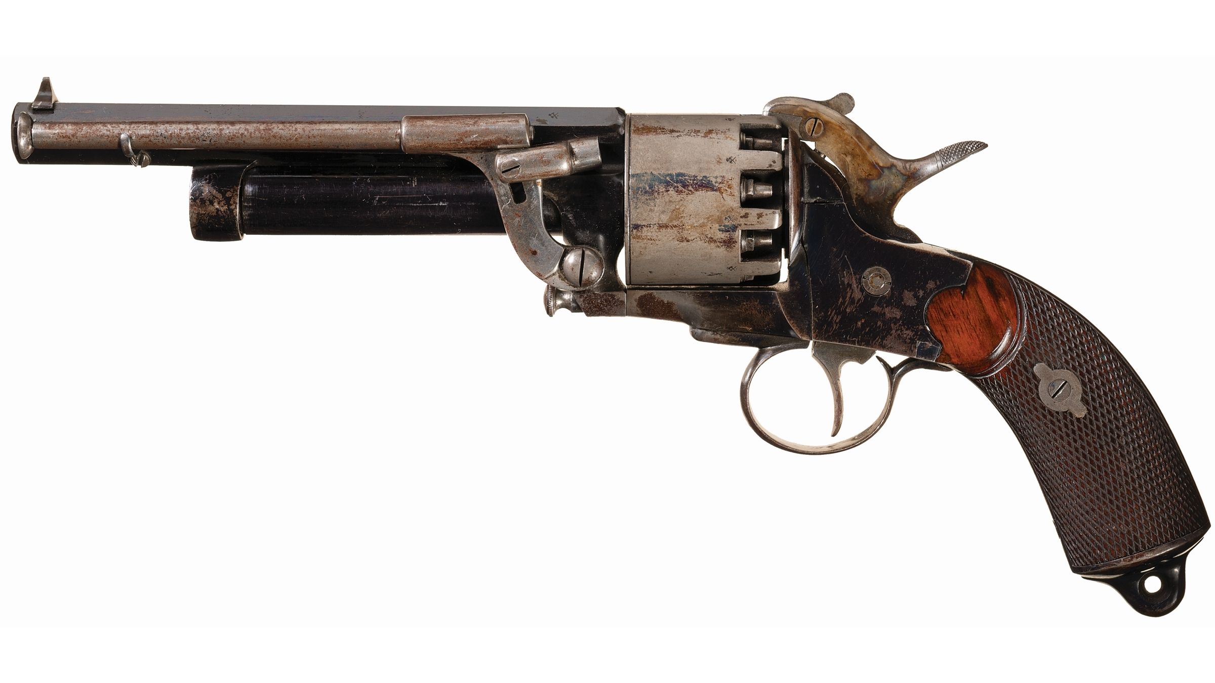 LeMat Second Model Grapeshot Percussion Revolver Rock Island Auction
